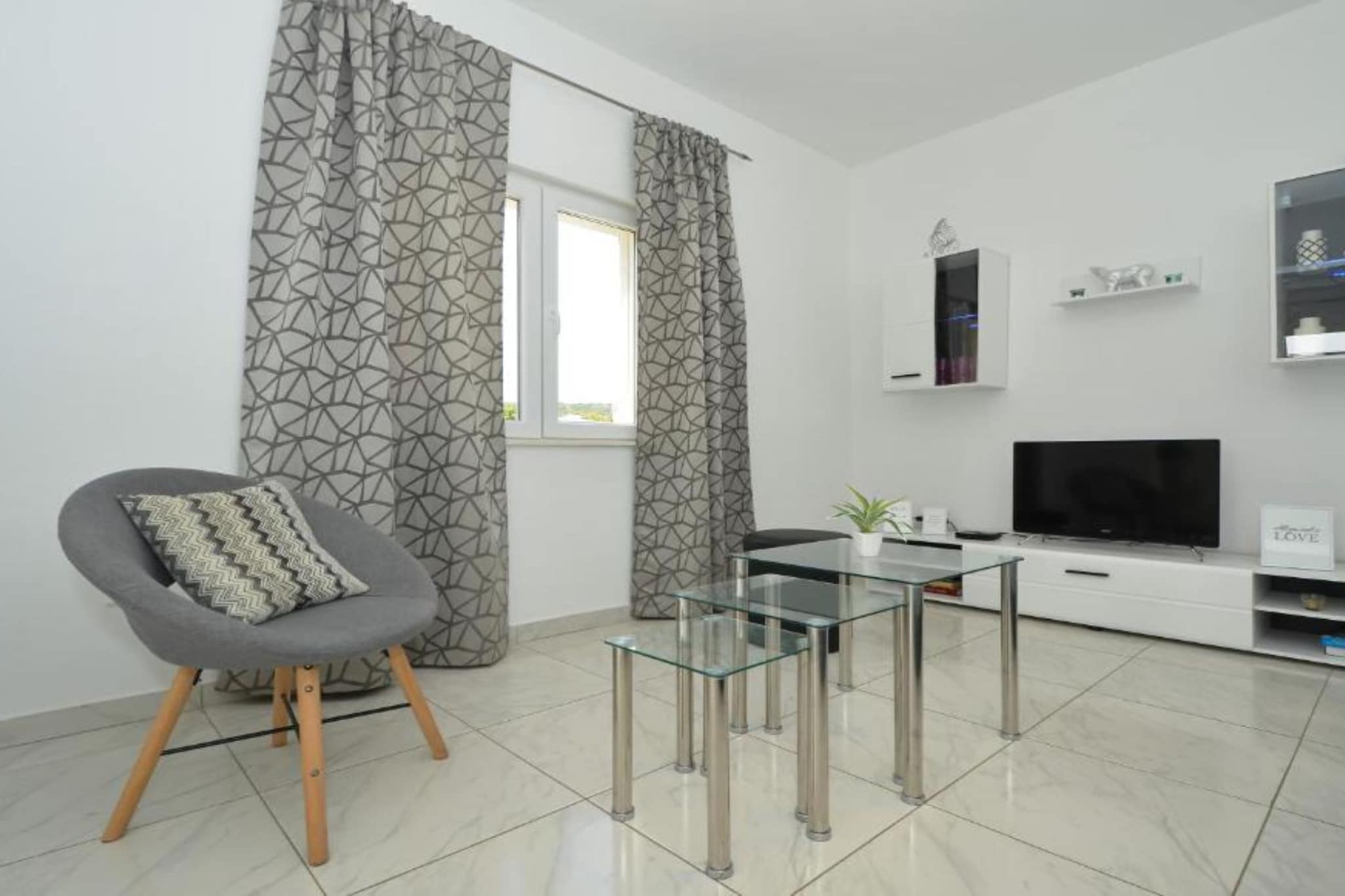 Holiday Home Mery - Two Bedroom House-Bedroom