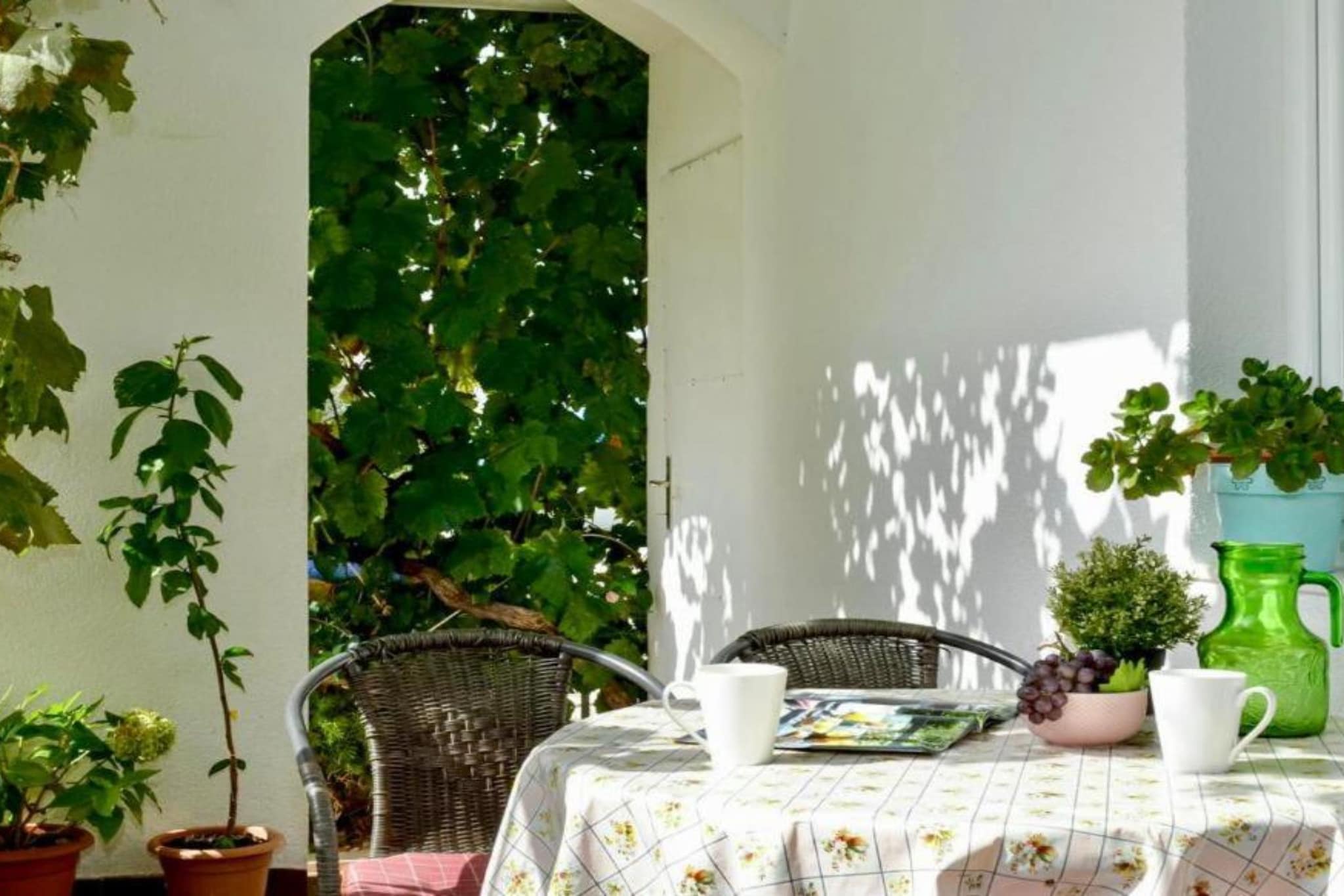 Apartments Nina - Two Bedroom Apartment with Balcony A1-Terrace balcony