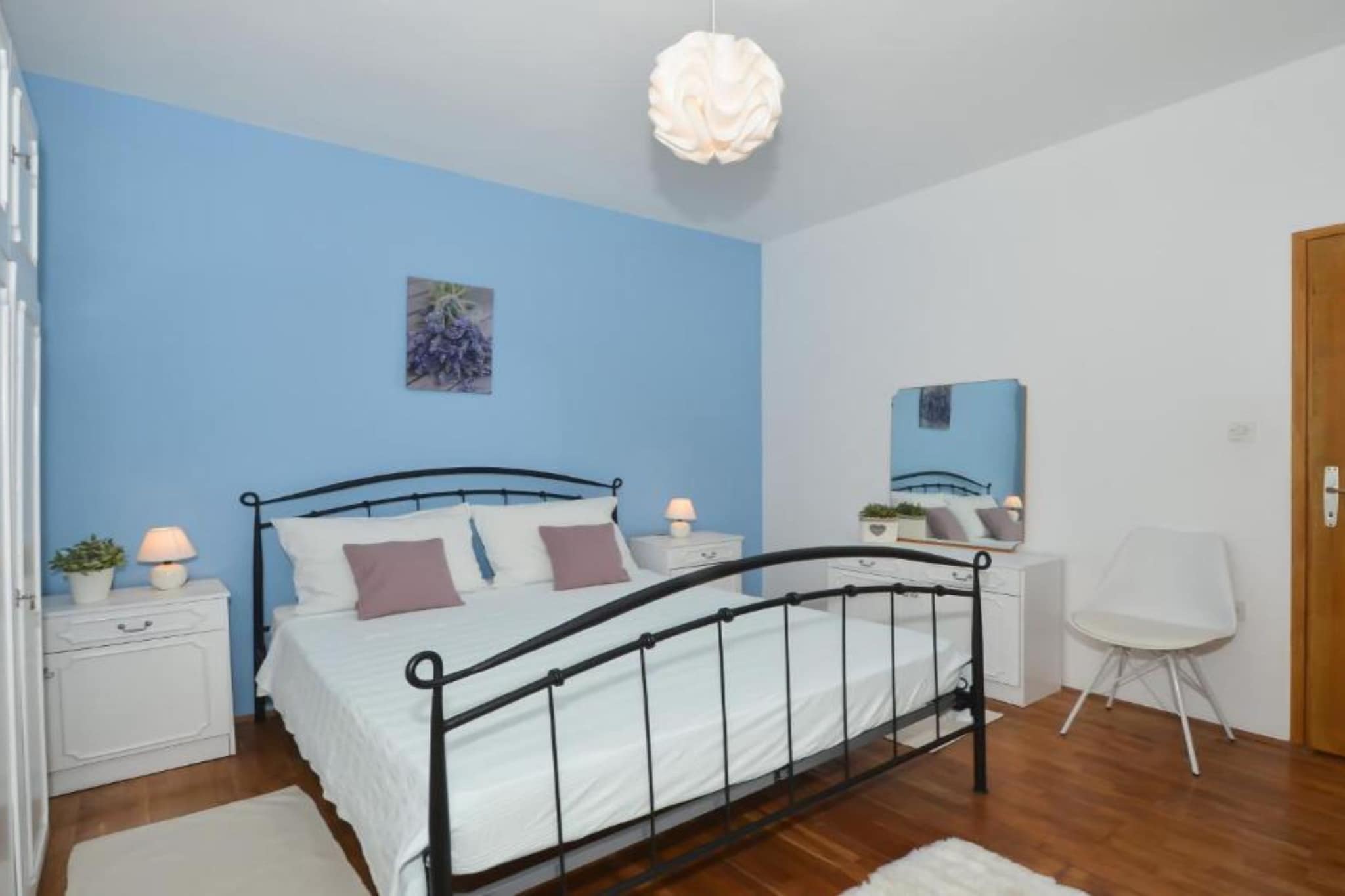 Apartments Nina - Two Bedroom Apartment with Balcony A1-Bedroom
