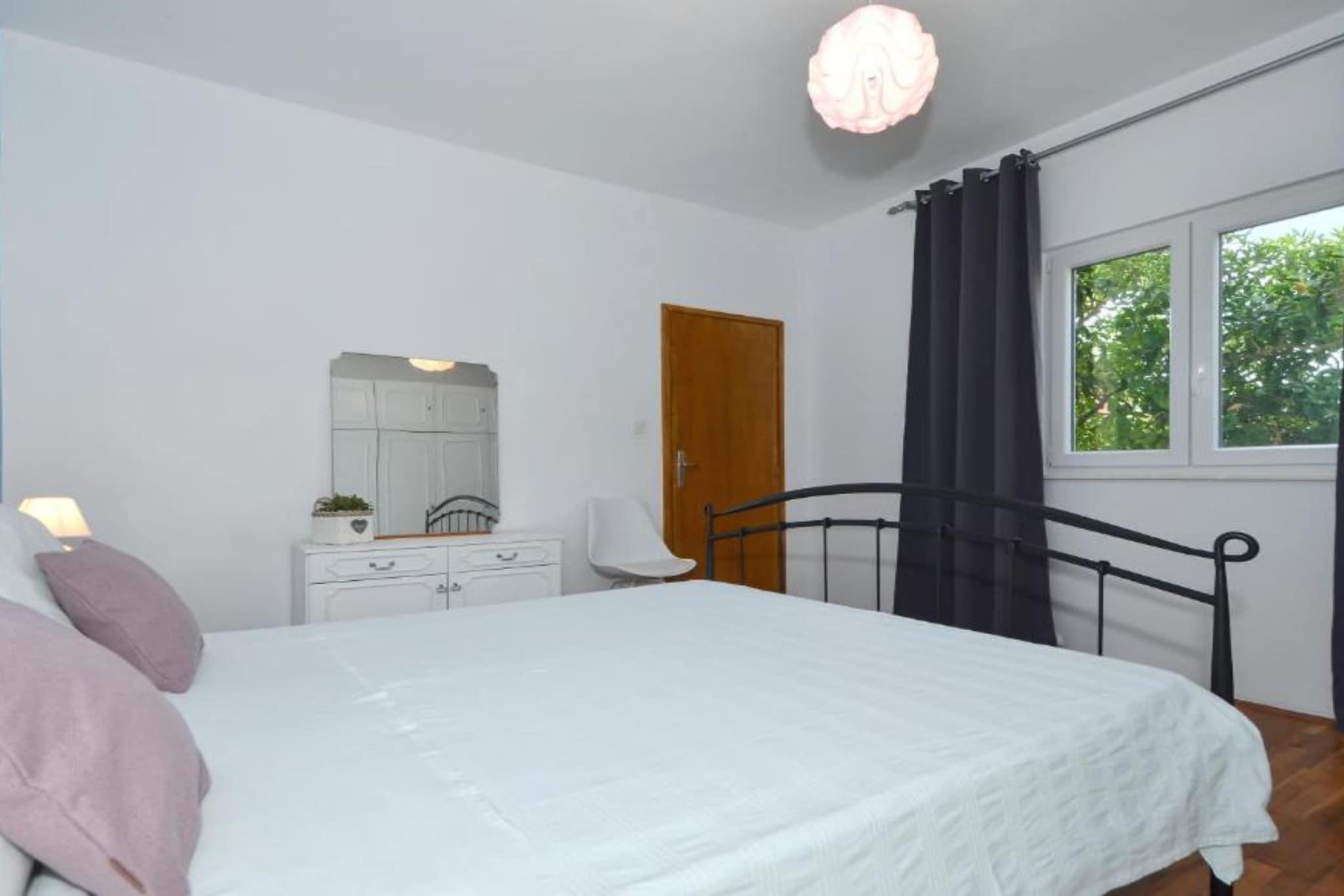 Apartments Nina - Two Bedroom Apartment with Balcony A1-Bedroom
