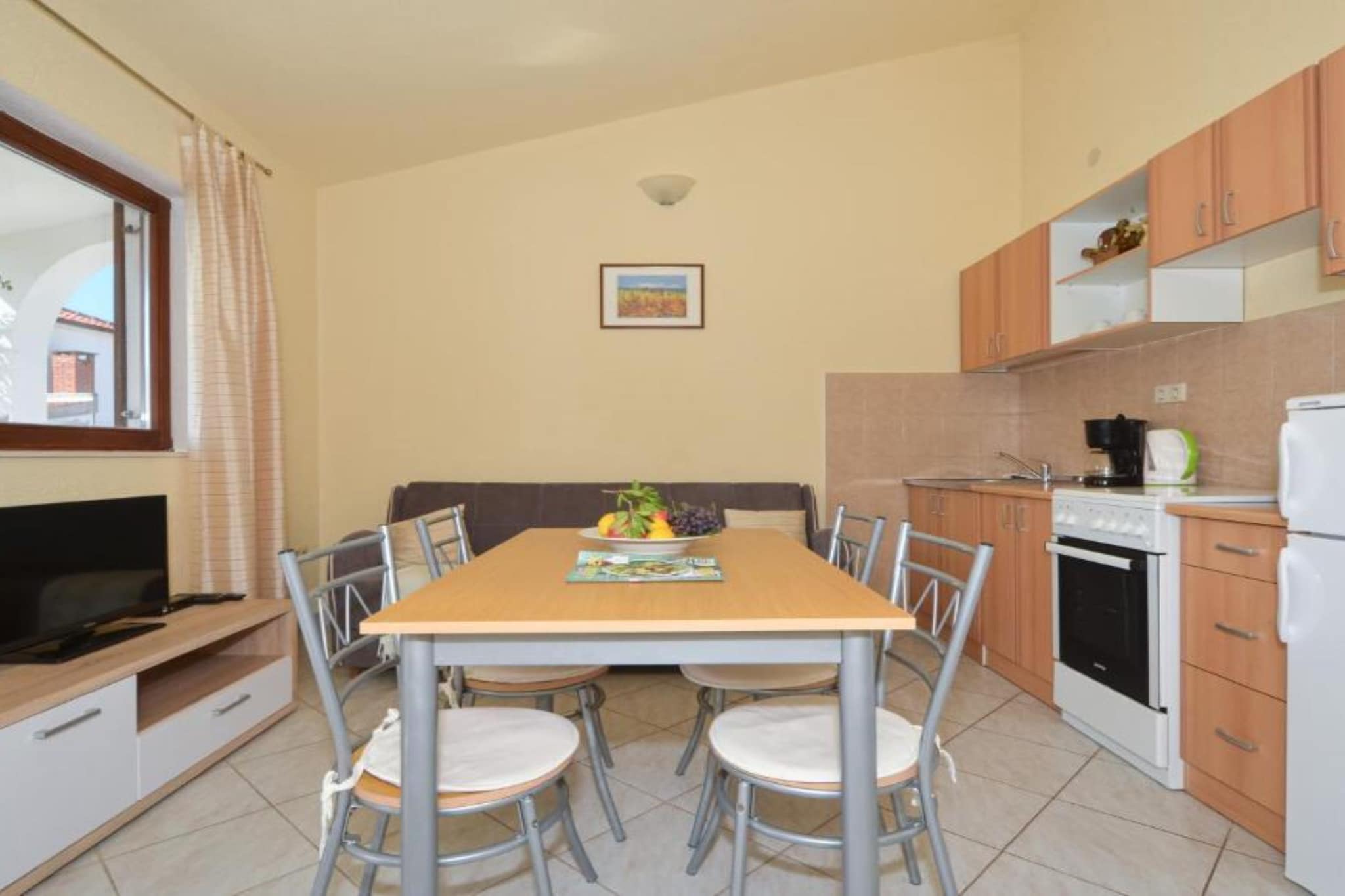 Apartments Nina - Two Bedroom Apartment with Balcony A1-Kitchen