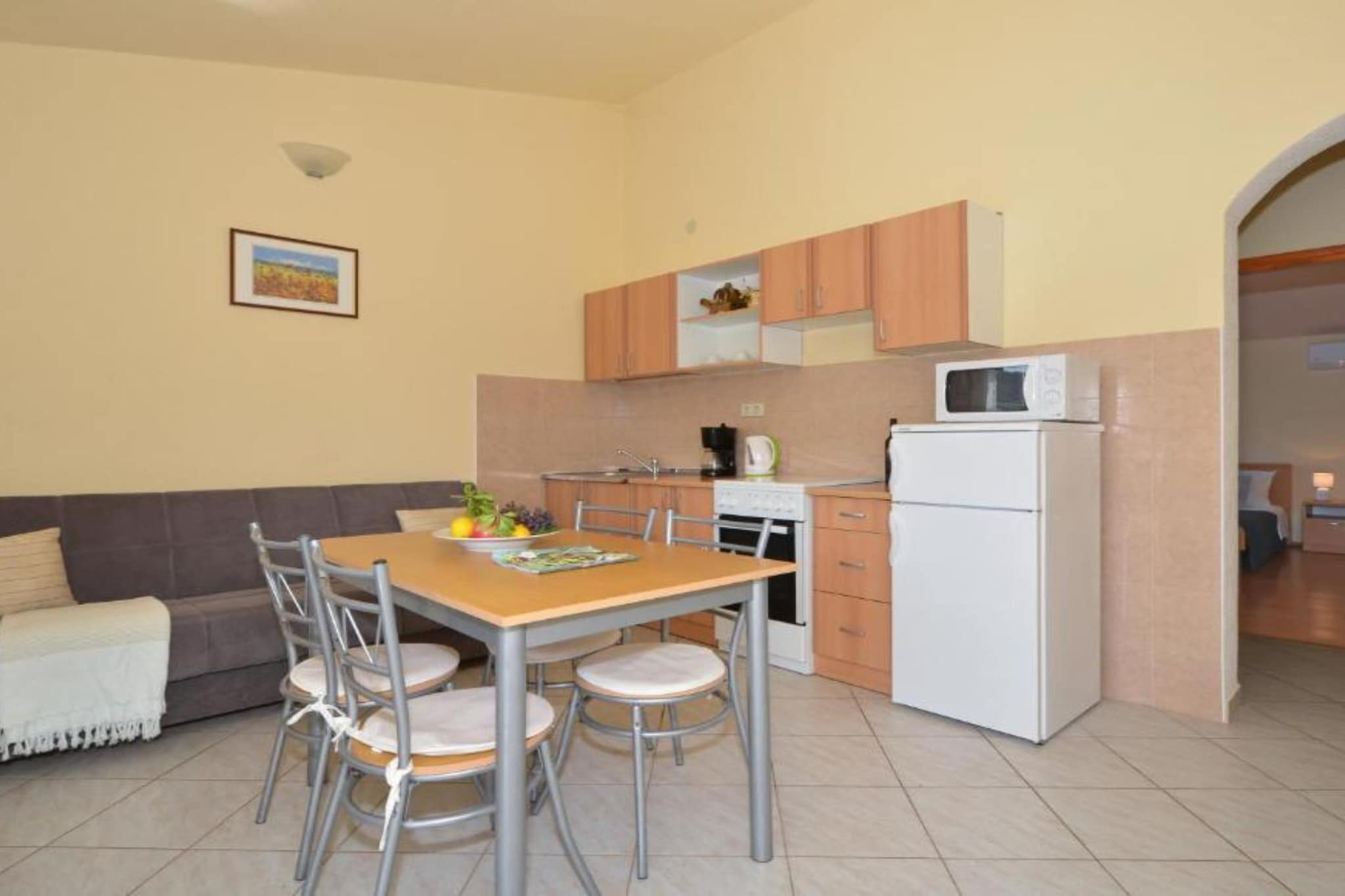 Apartments Nina - Two Bedroom Apartment with Balcony A1-Kitchen