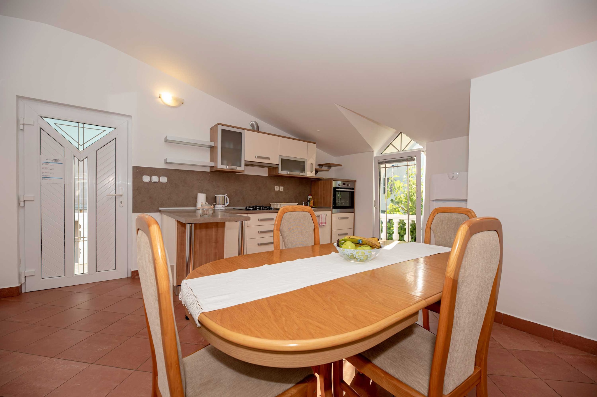 Apartments Ivankovic - Two Bedroom Apartment with Terrace-Cuisine