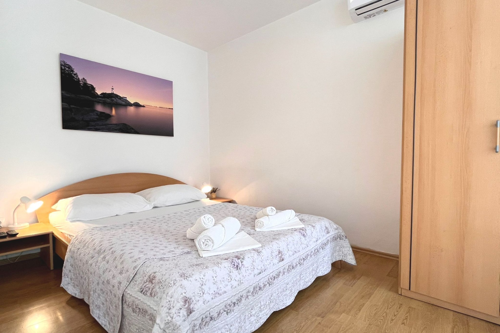 Apartment Butković -  Studio Apartment (A1)-Slaapkamer