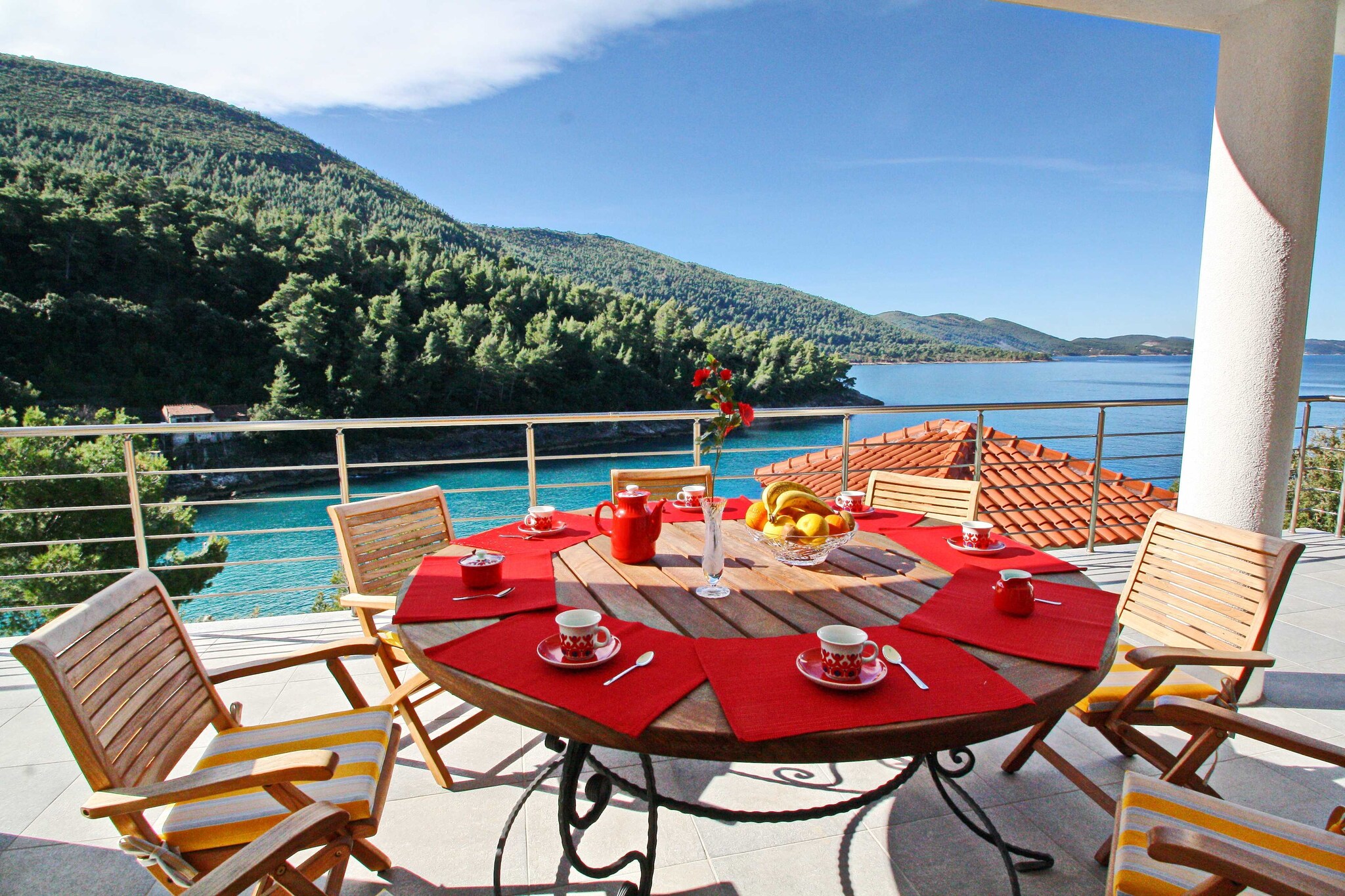 Villa Lukrecia -Stunning Sea View Retreat - Terras
