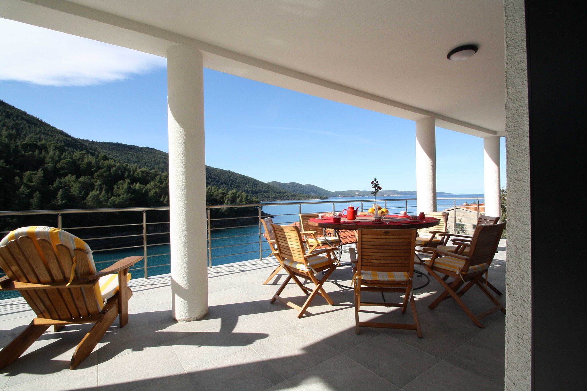Villa Lukrecia -Stunning Sea View Retreat - Terras