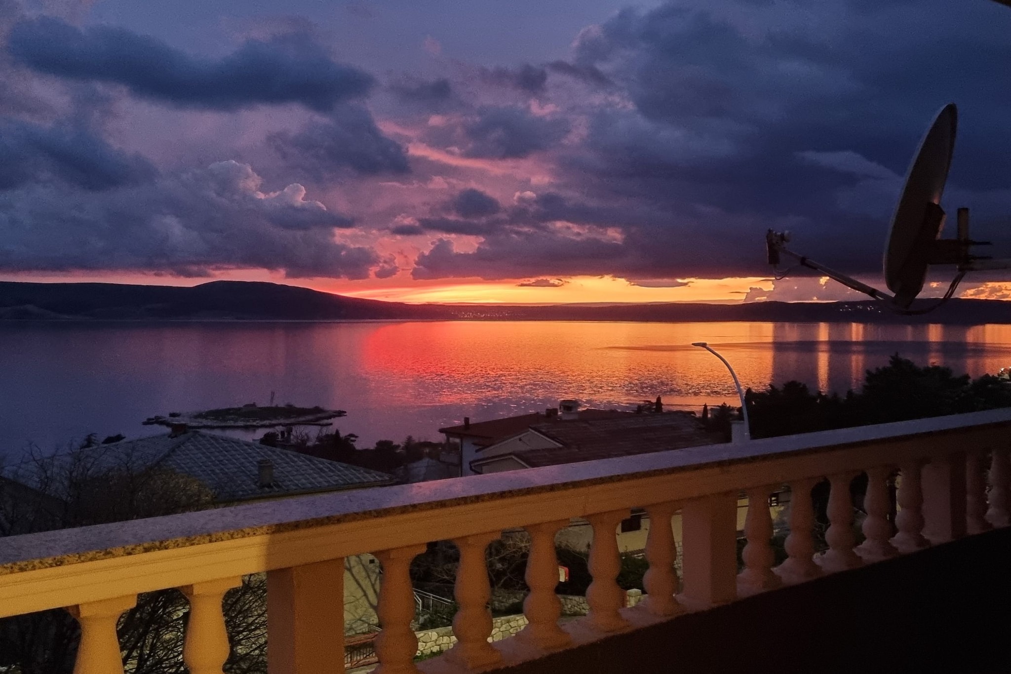 Apartments Butković - Studio Apartmetn (A4)-Terrasbalkon