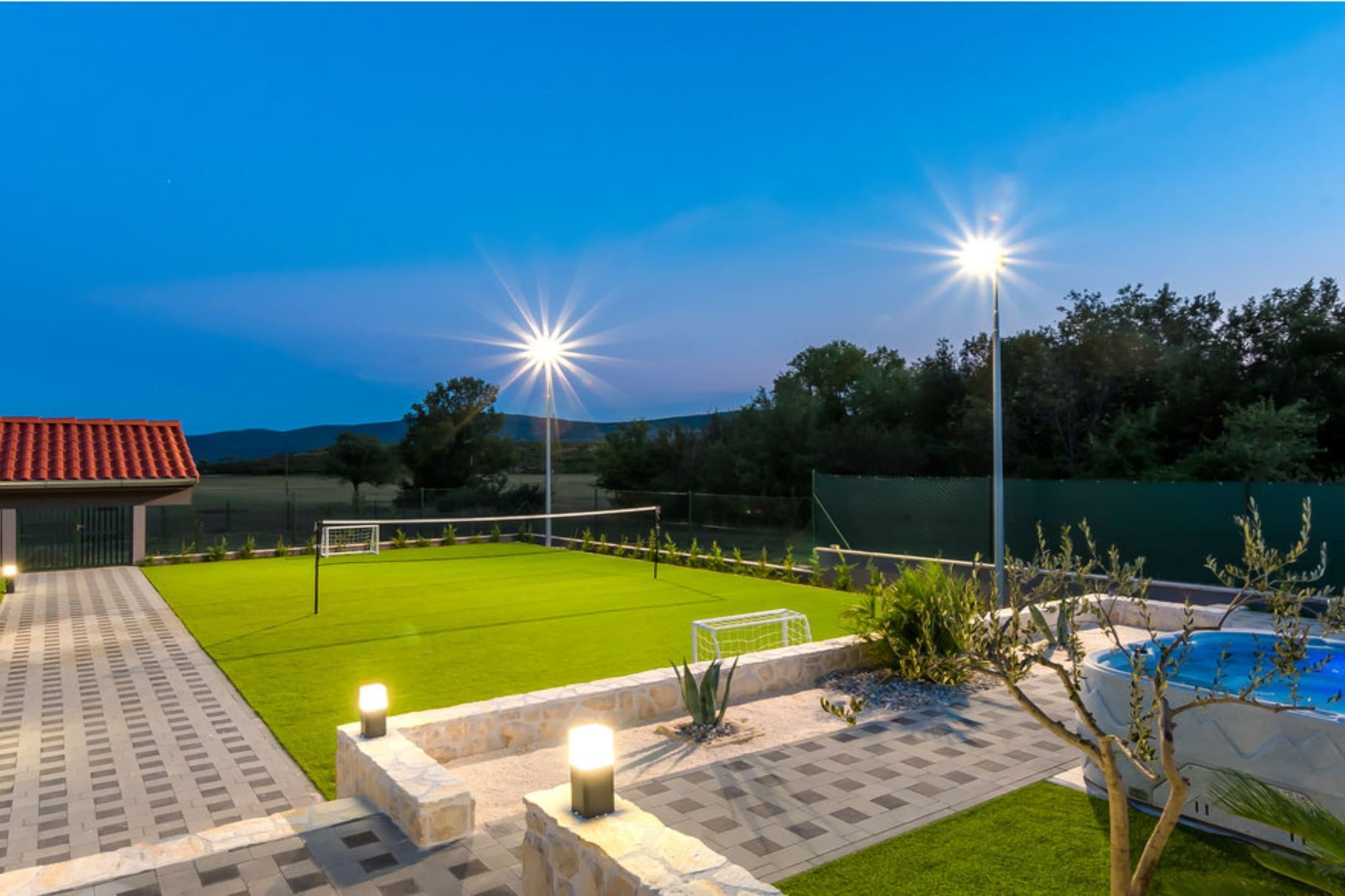 Villa Tomić Drniš - Siverić-Buitenlucht