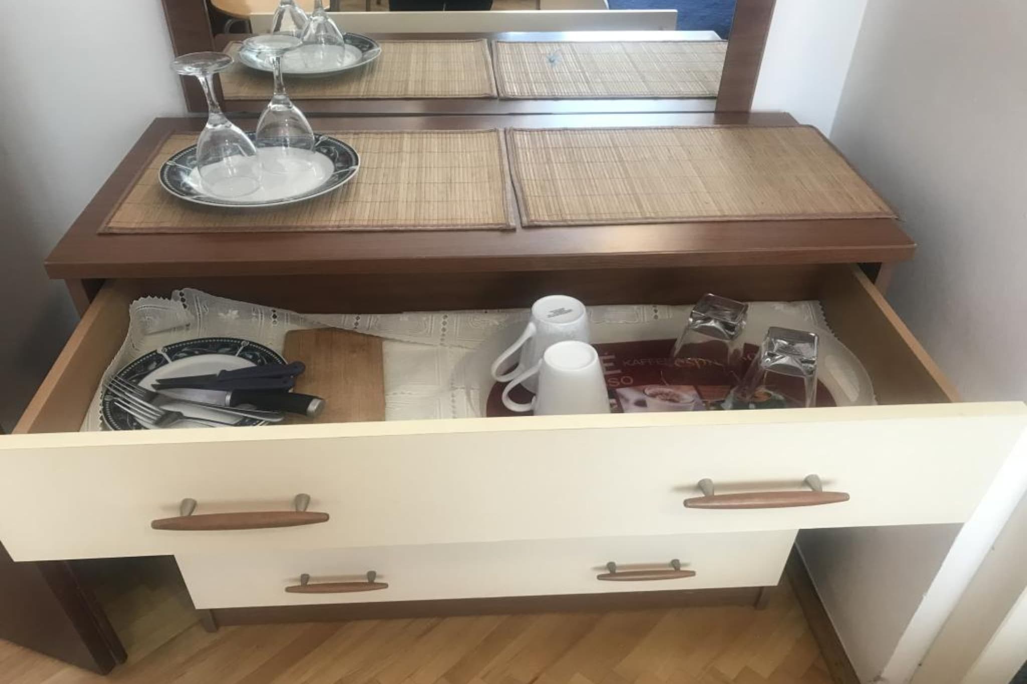 Apartmani Stefanija - Double Room With Large Terrace-Buitenlucht