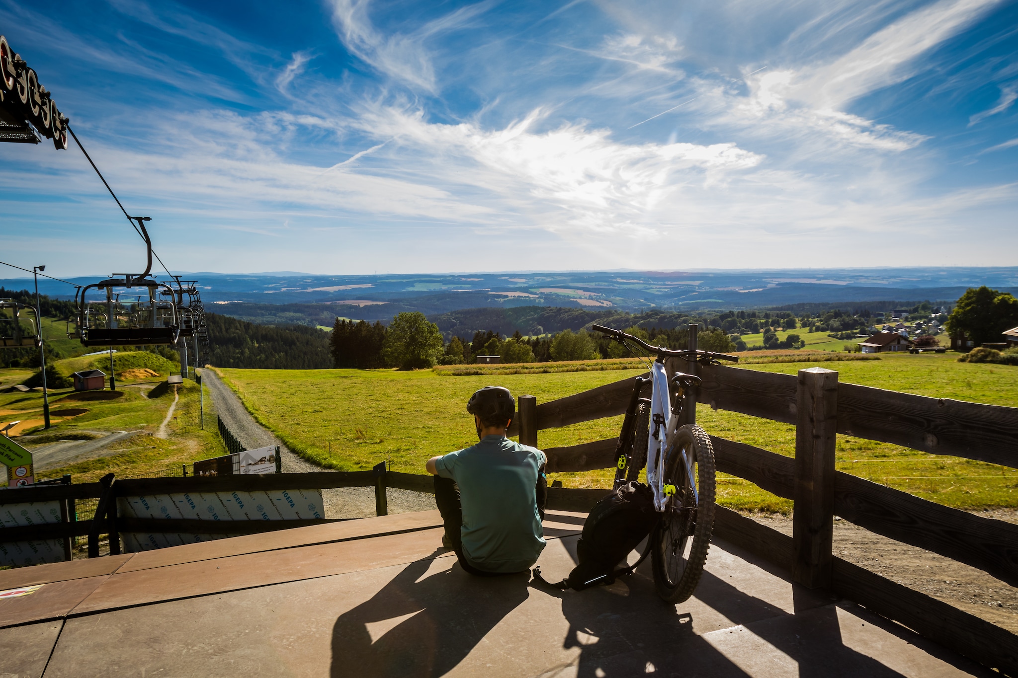 IFA Schöneck Ferienpark - 2 Raum App View/ AP2V mit Balkon-Uitzicht zomer