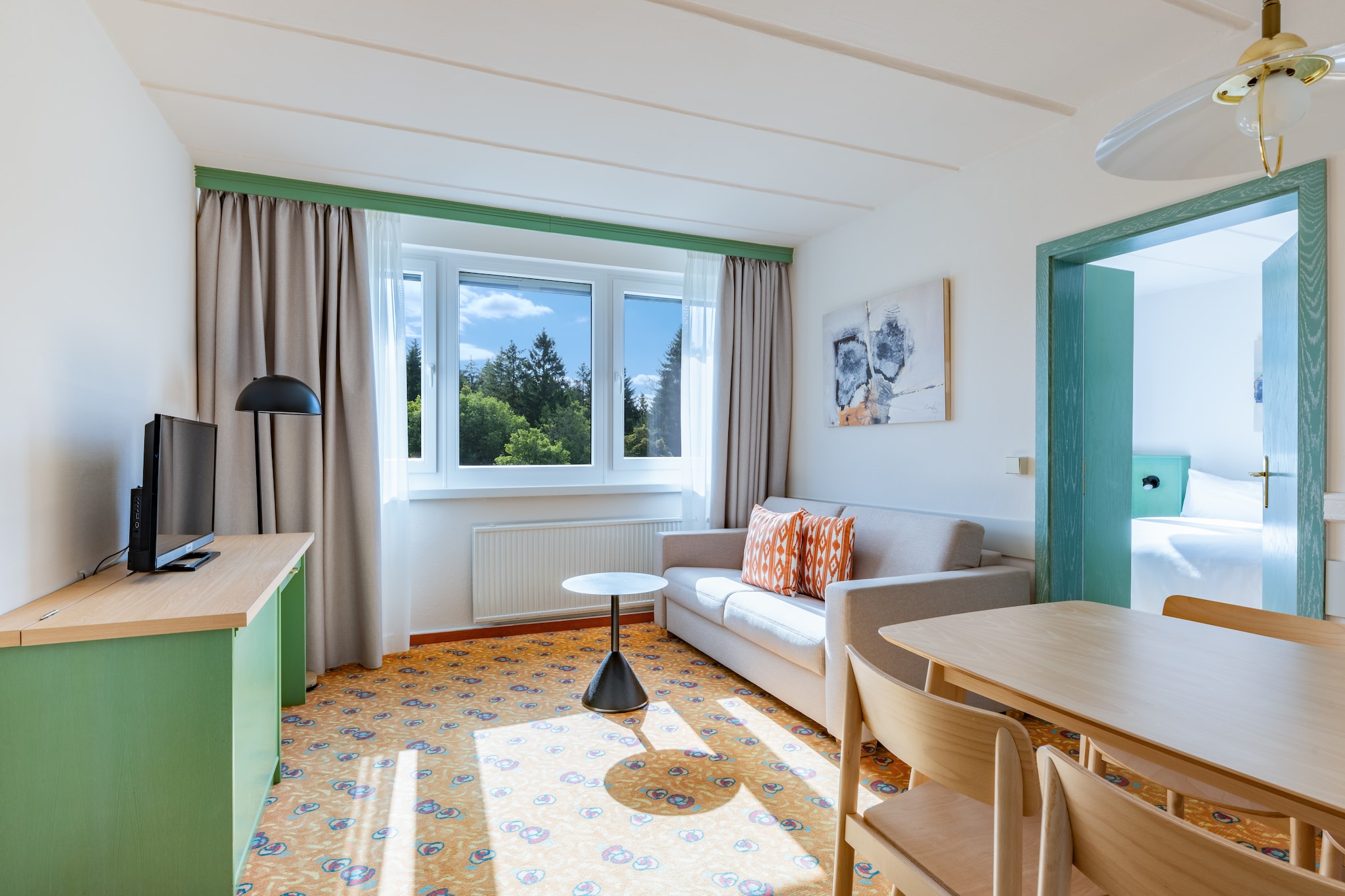 Apartment mit Balkon im Ferienpark in Schöneck