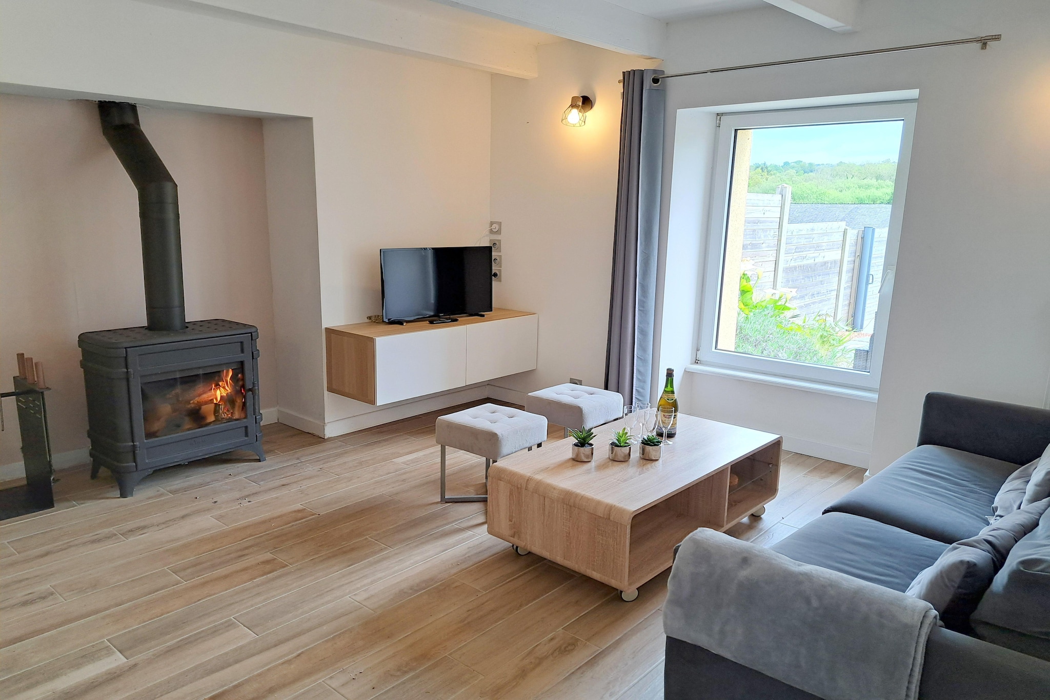 Doppelhaus in Telgruc sur mer-Living room