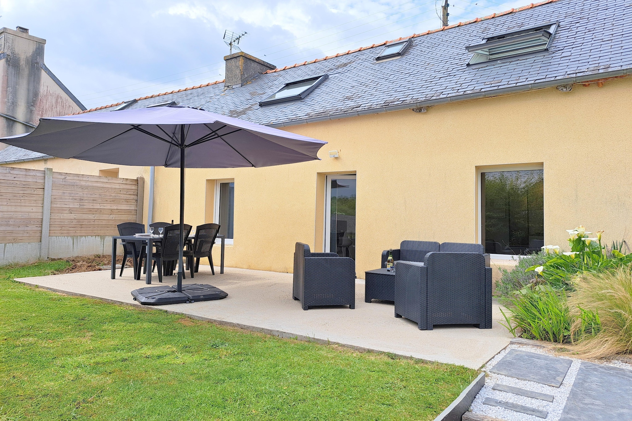 Doppelhaus in Telgruc sur mer-Exterior summer