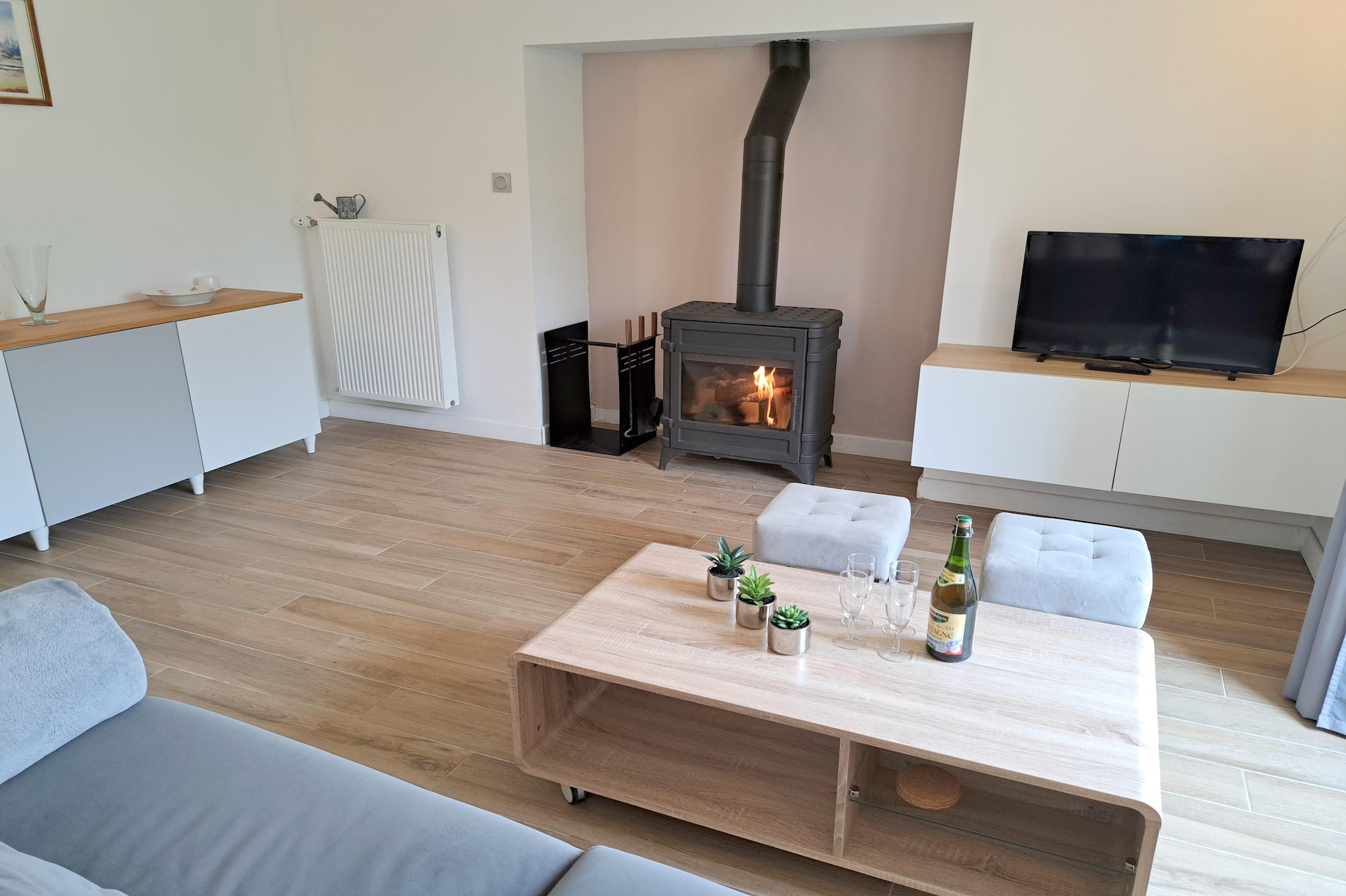 Doppelhaus in Telgruc sur mer-Living room