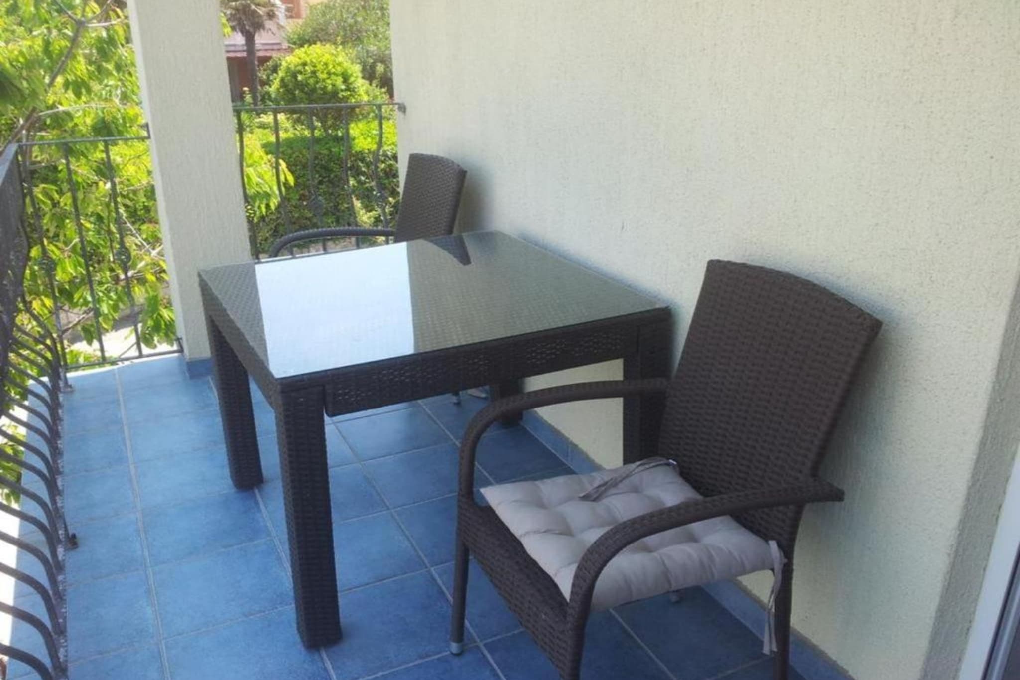 Apartments Lara Rab - One Bedroom Apartment with  Balcony-Balcon-terrasse