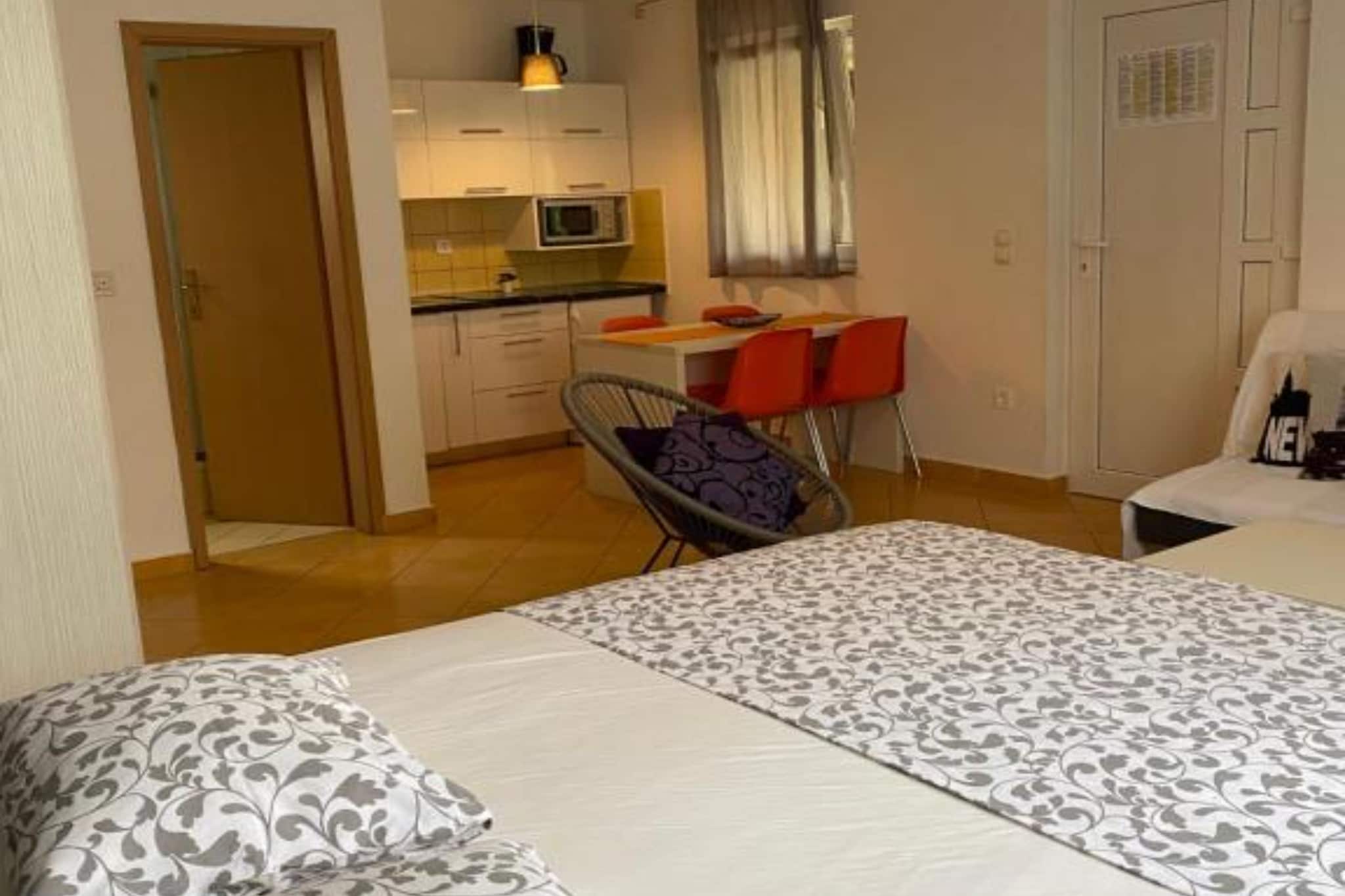 Apartments Lara Rab - Studio Apartment with Balcony