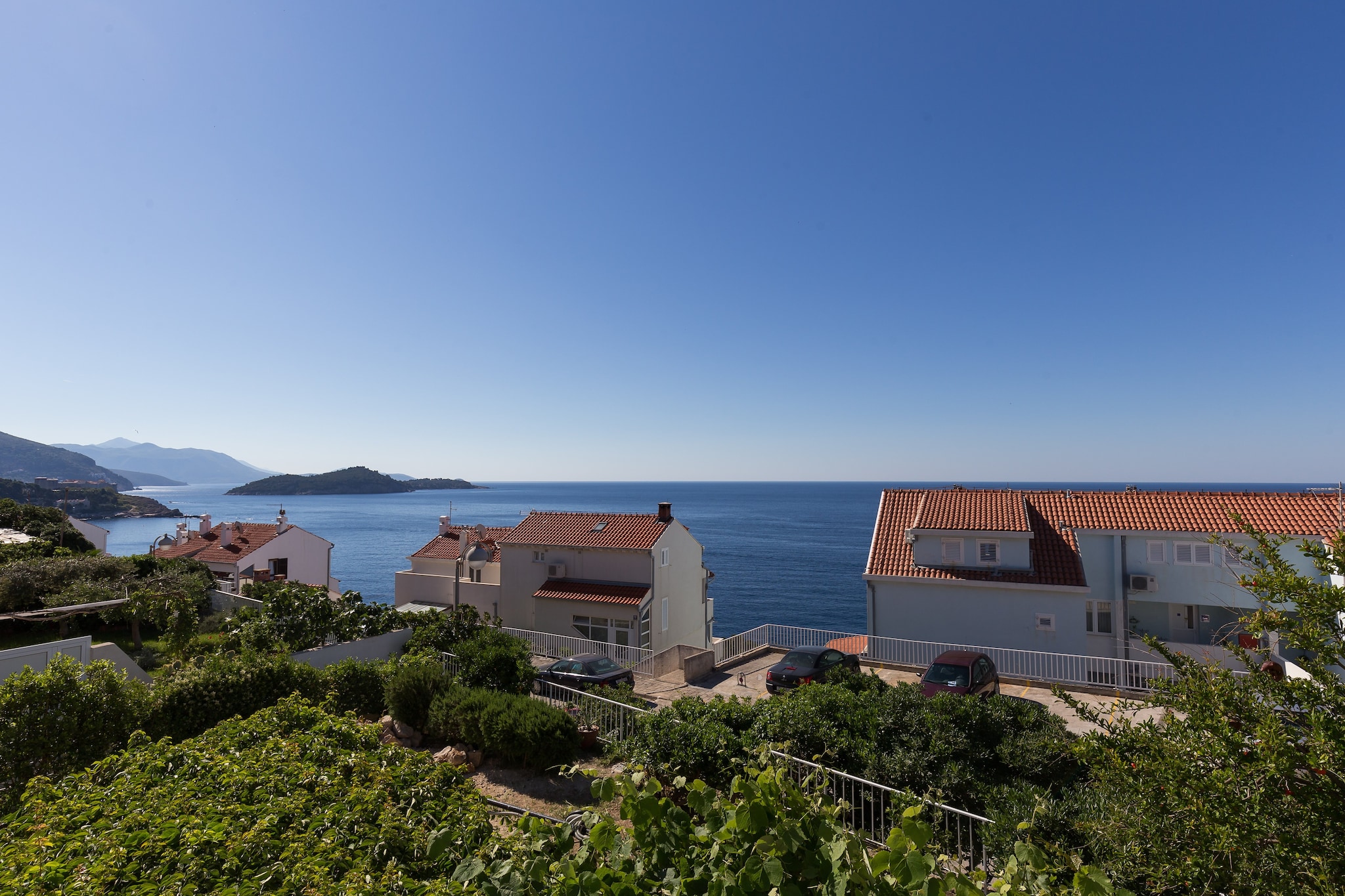 Apartment Nana-One Bedroom Apartment with Loggia and Sea View-Aussicht