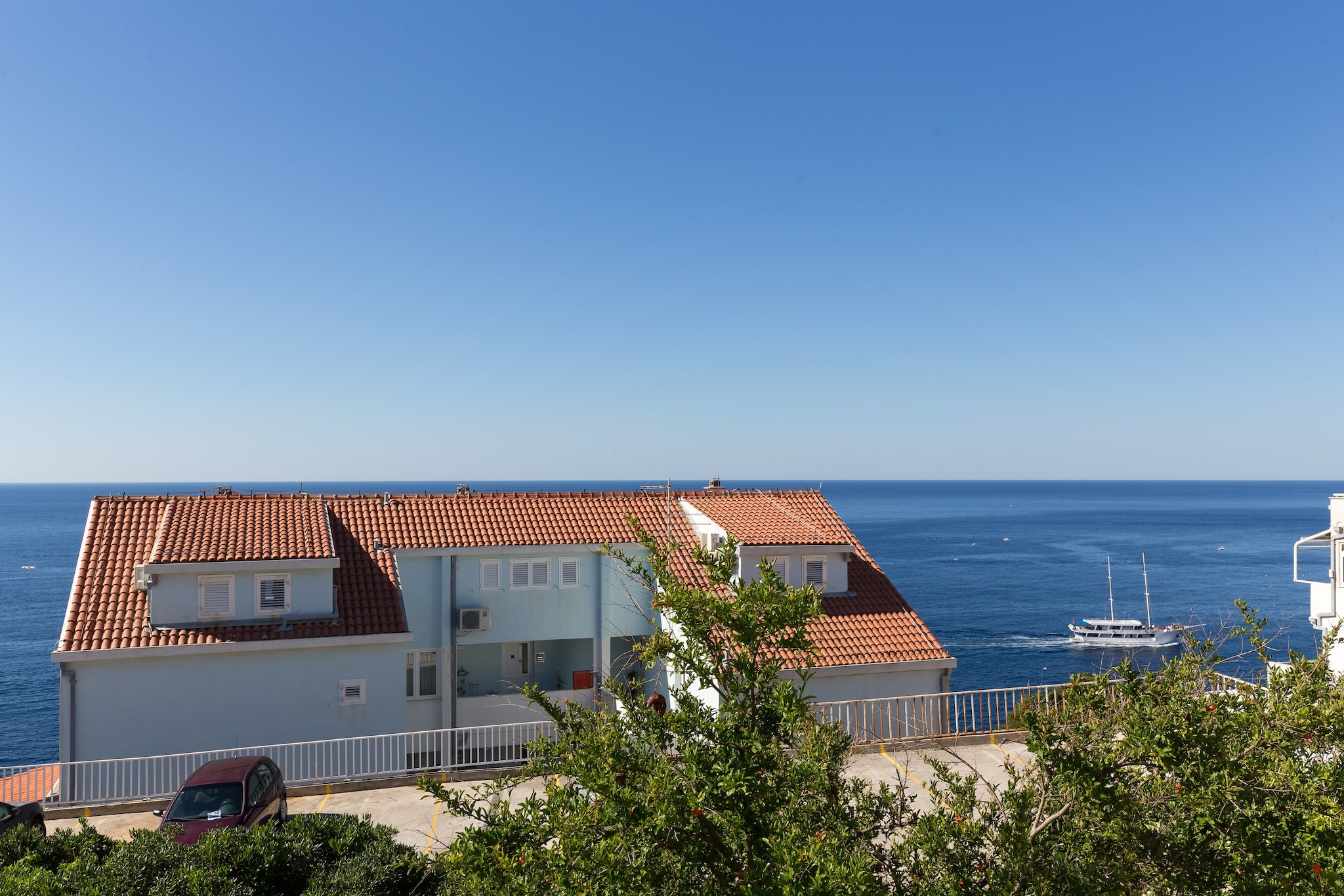 Apartment Nana-One Bedroom Apartment with Loggia and Sea View-Aussicht