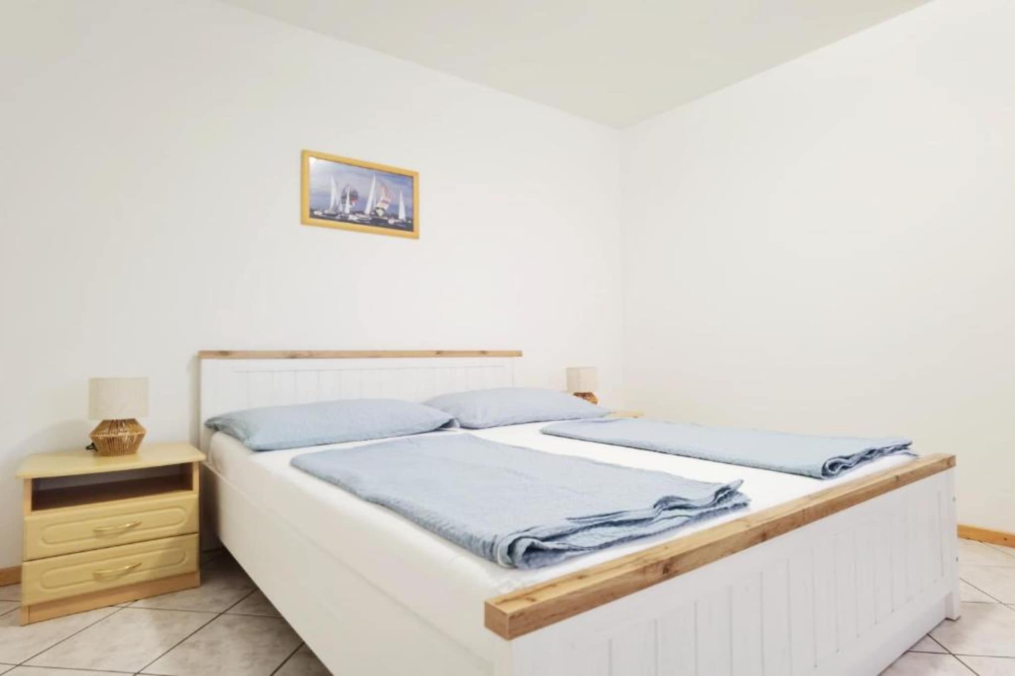 Villa Sanja - One Bedroom Apartment with Balcony and Sea View 3-Slaapkamer