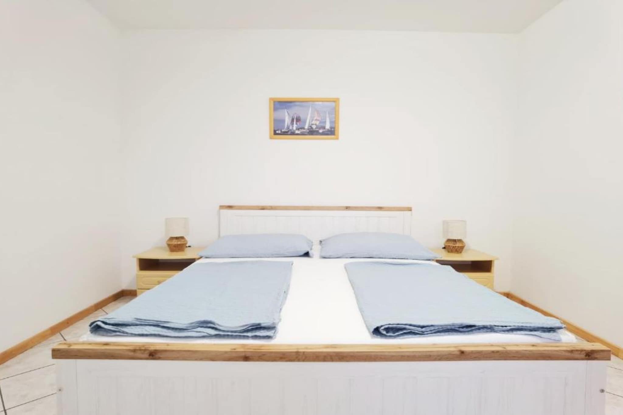 Villa Sanja - One Bedroom Apartment with Balcony and Sea View 3-Slaapkamer