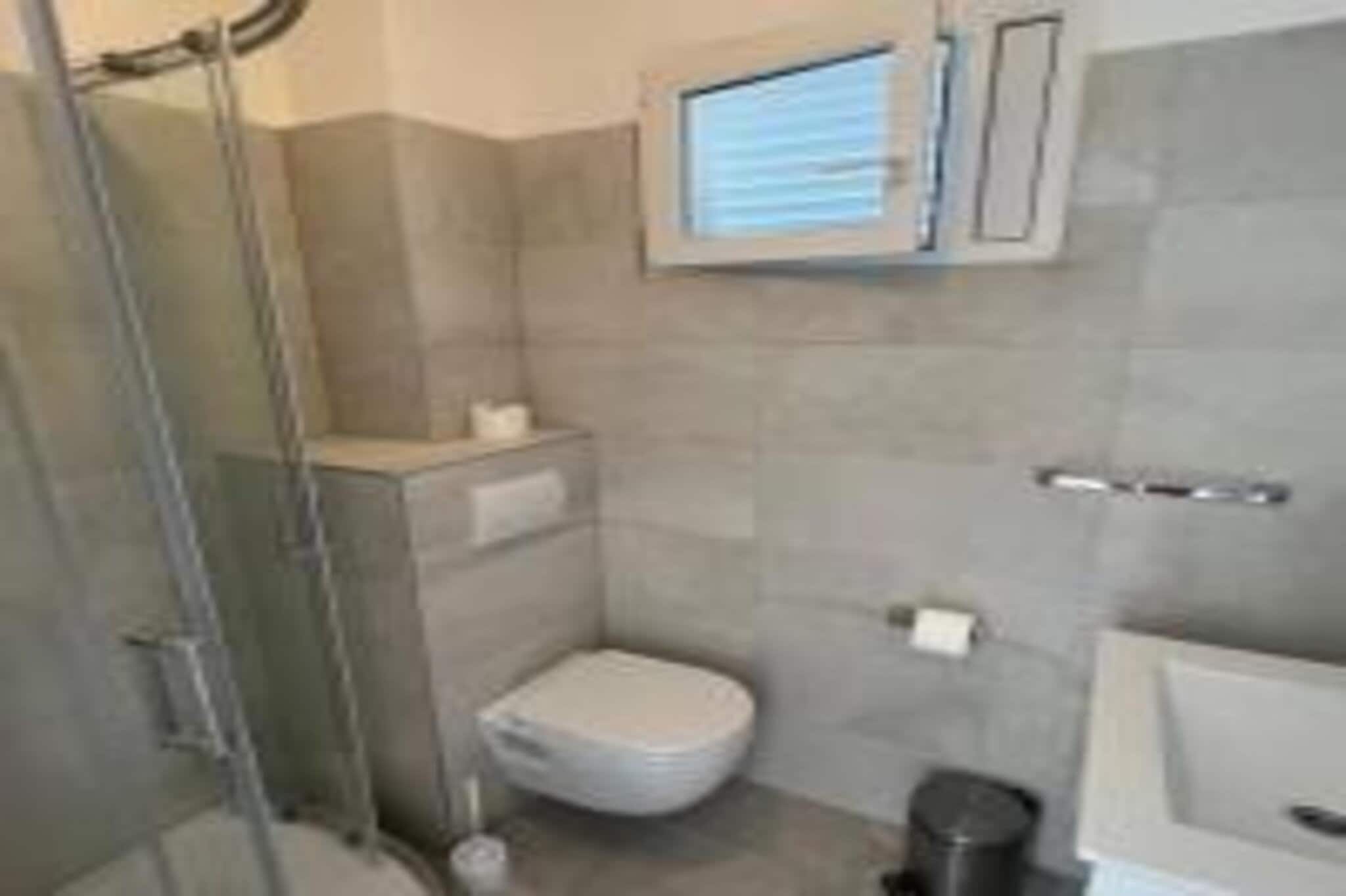 Apartments Bleuš - One Bedroom Apartment with Balcony and See View 3-Badezimmer