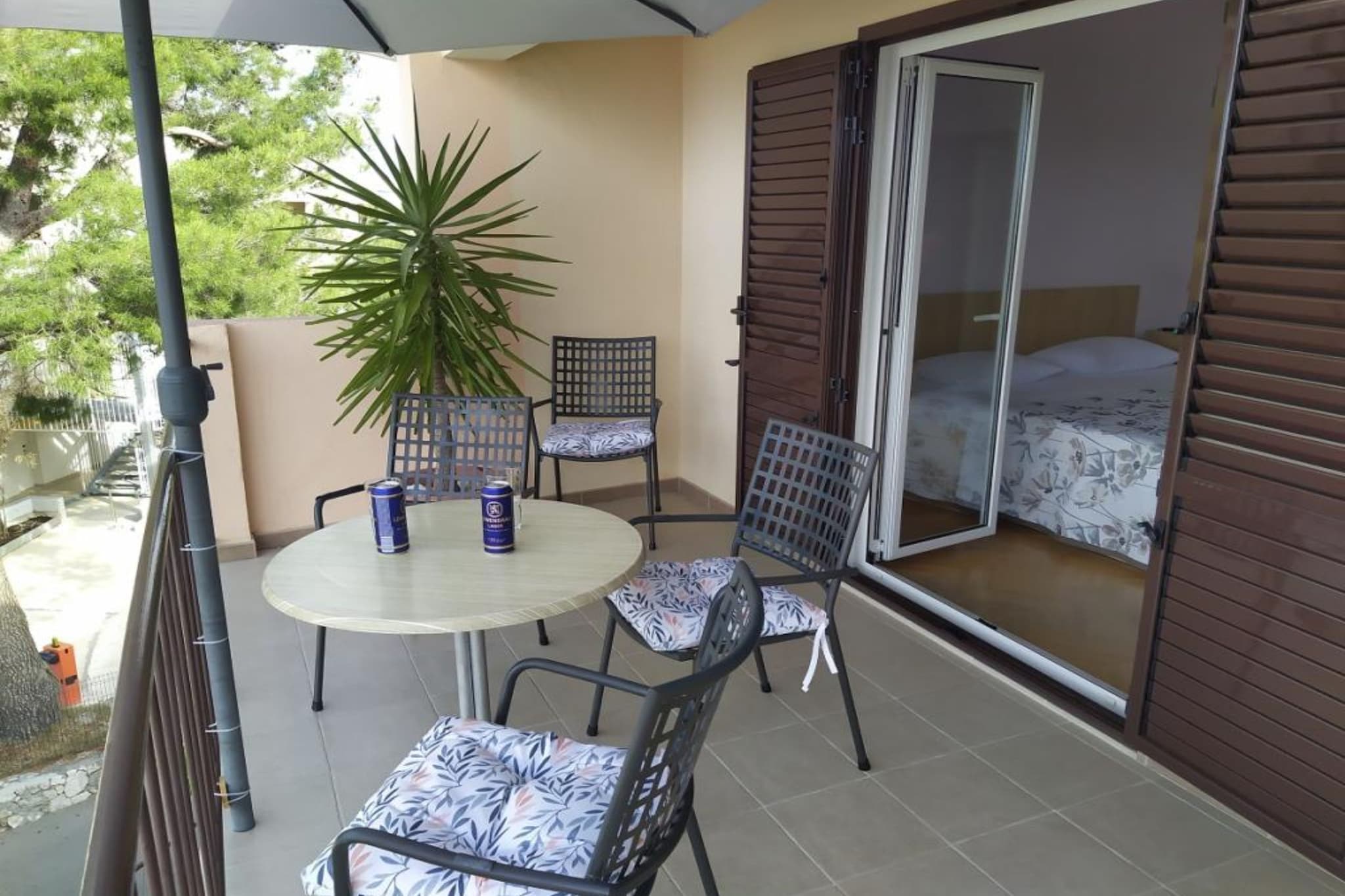 Apartments Roščić -  Superior Two Bedroom Apartment with Balcony and Sea View-Terrace balcony