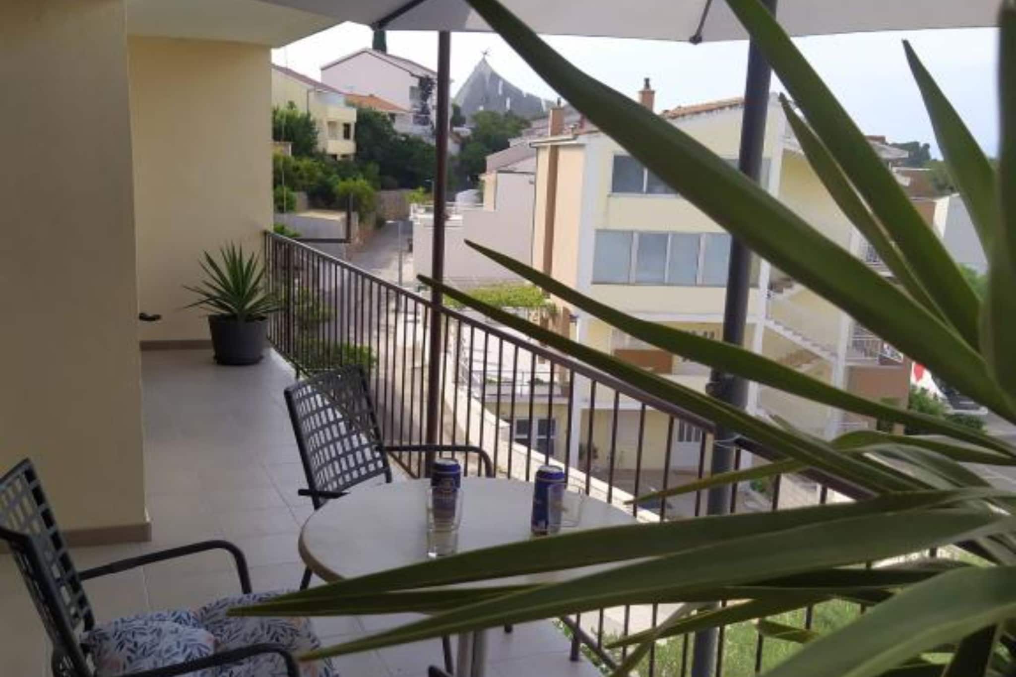 Apartments Roščić -  Superior Two Bedroom Apartment with Balcony and Sea View-Terrace balcony