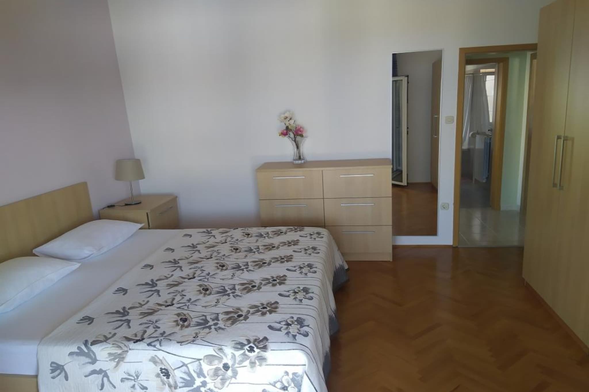 Apartments Roščić -  Superior Two Bedroom Apartment with Balcony and Sea View-Bedroom