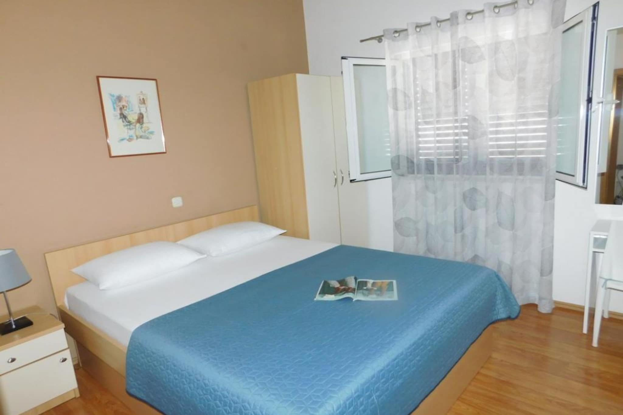 Apartments Roščić -  Classic Two Bedroom Apartment with Balcony and Sea View-Bedroom