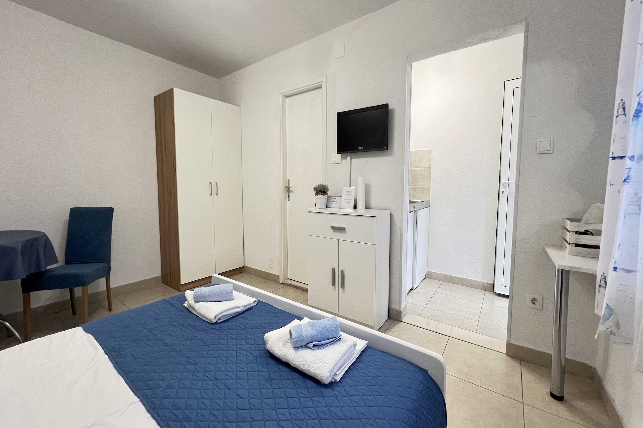 Apartmani Vela Makarska - Superior Studio Apartment-Slaapkamer