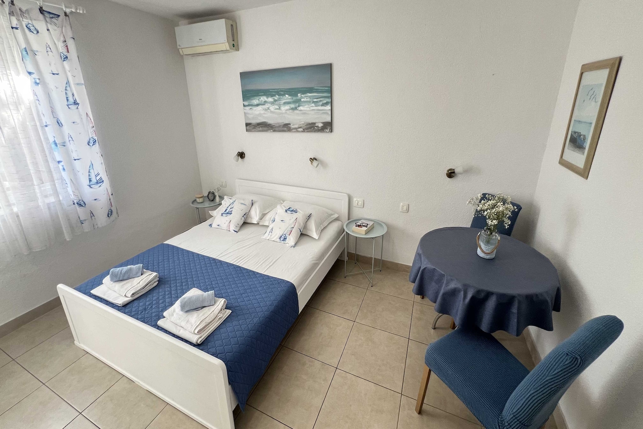Apartmani Vela Makarska - Superior Studio Apartment-Slaapkamer