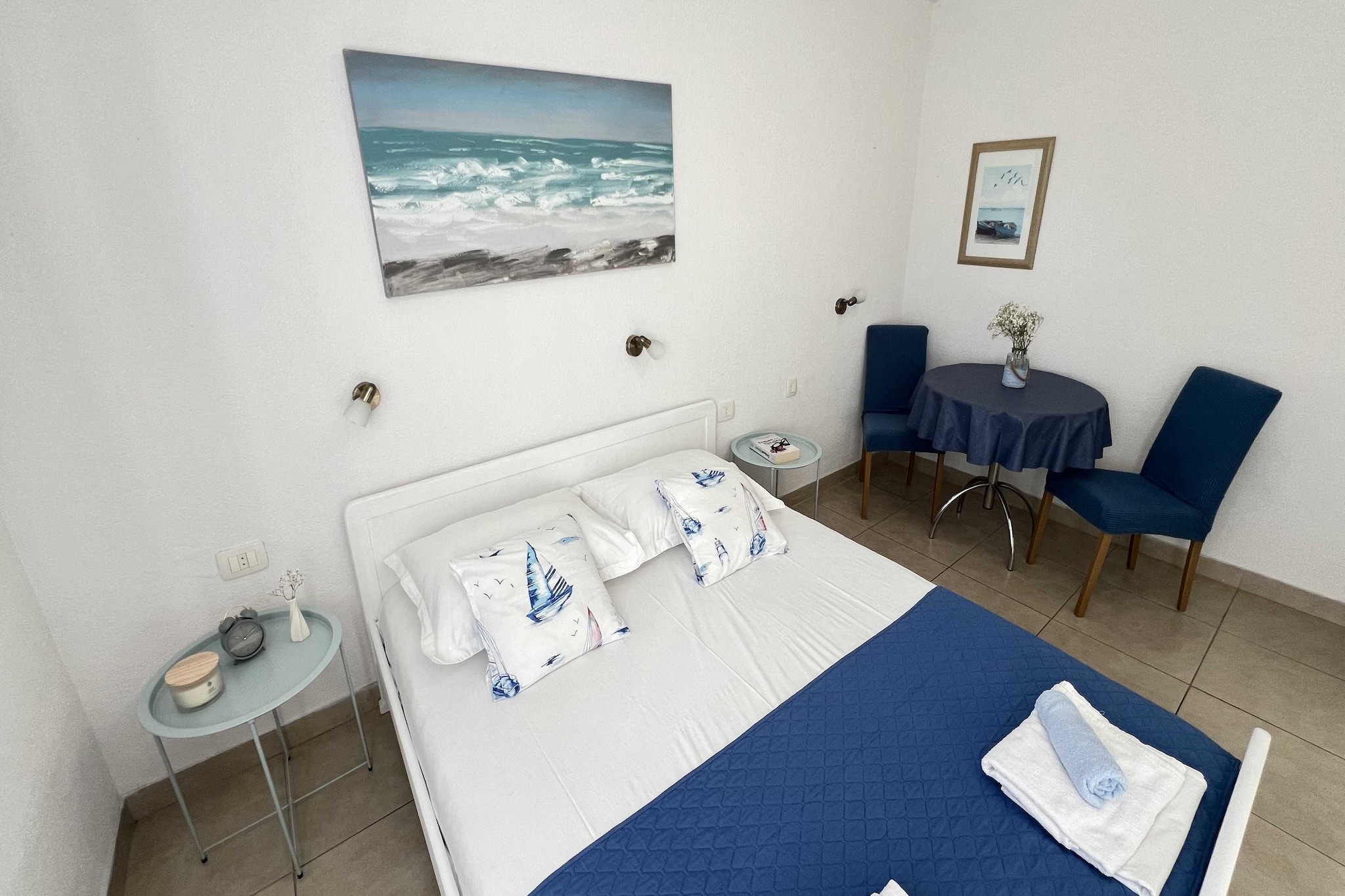 Apartmani Vela Makarska - Superior Studio Apartment-Slaapkamer