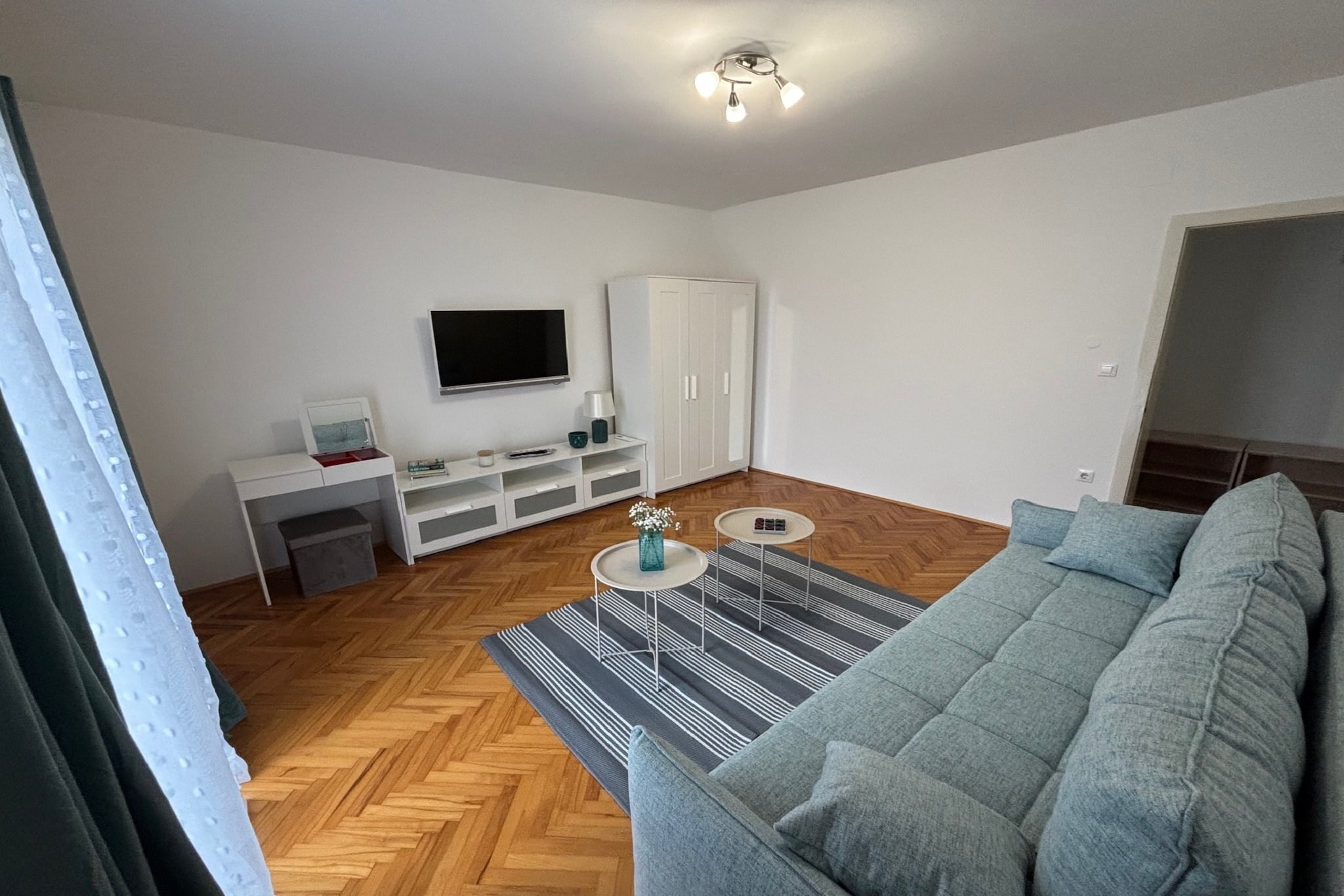 Apartmani Vela Makarska - Classic One Bedroom Apartment-Woonkamer