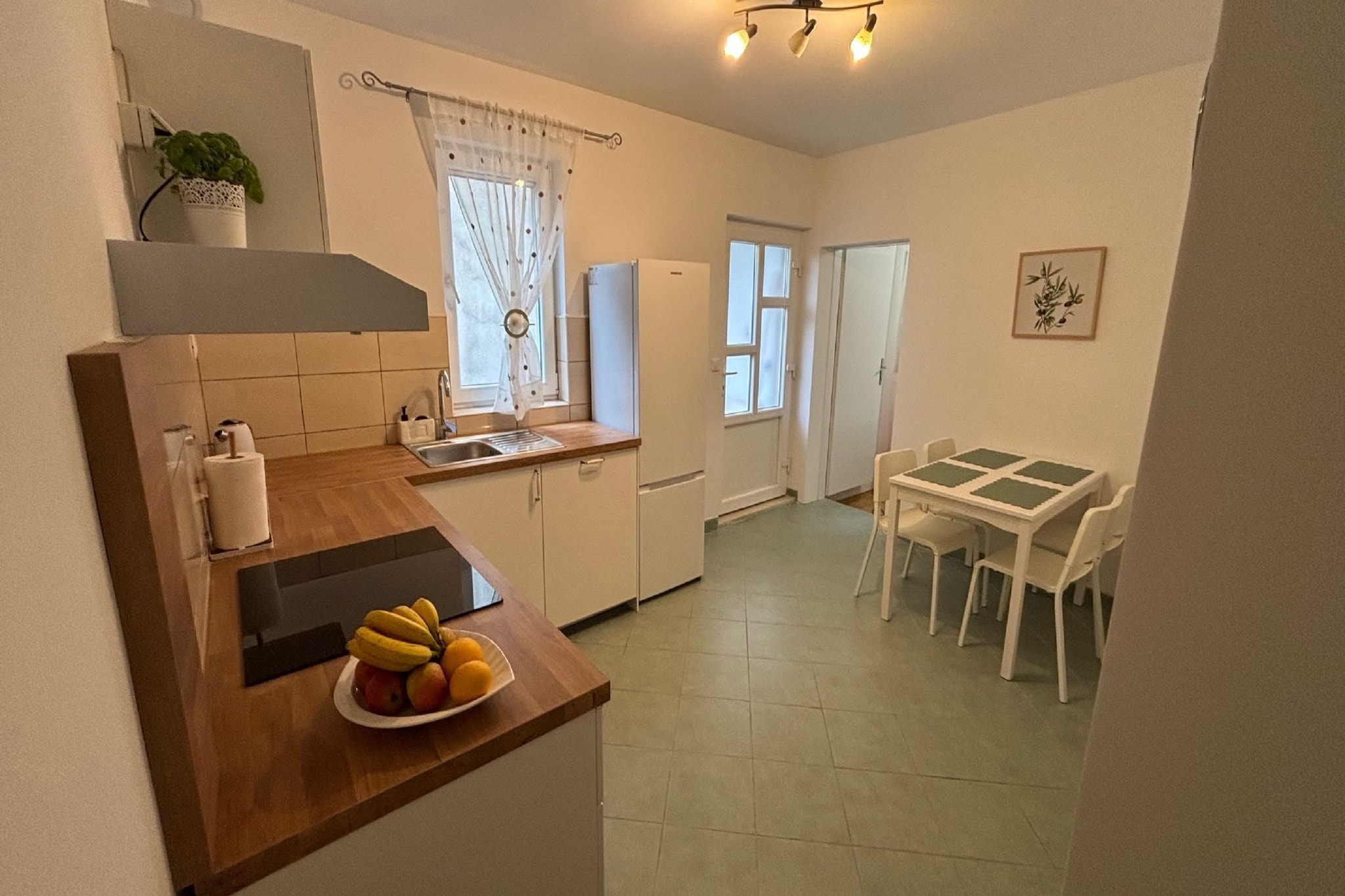 Apartmani Vela Makarska - Classic One Bedroom Apartment-Keuken
