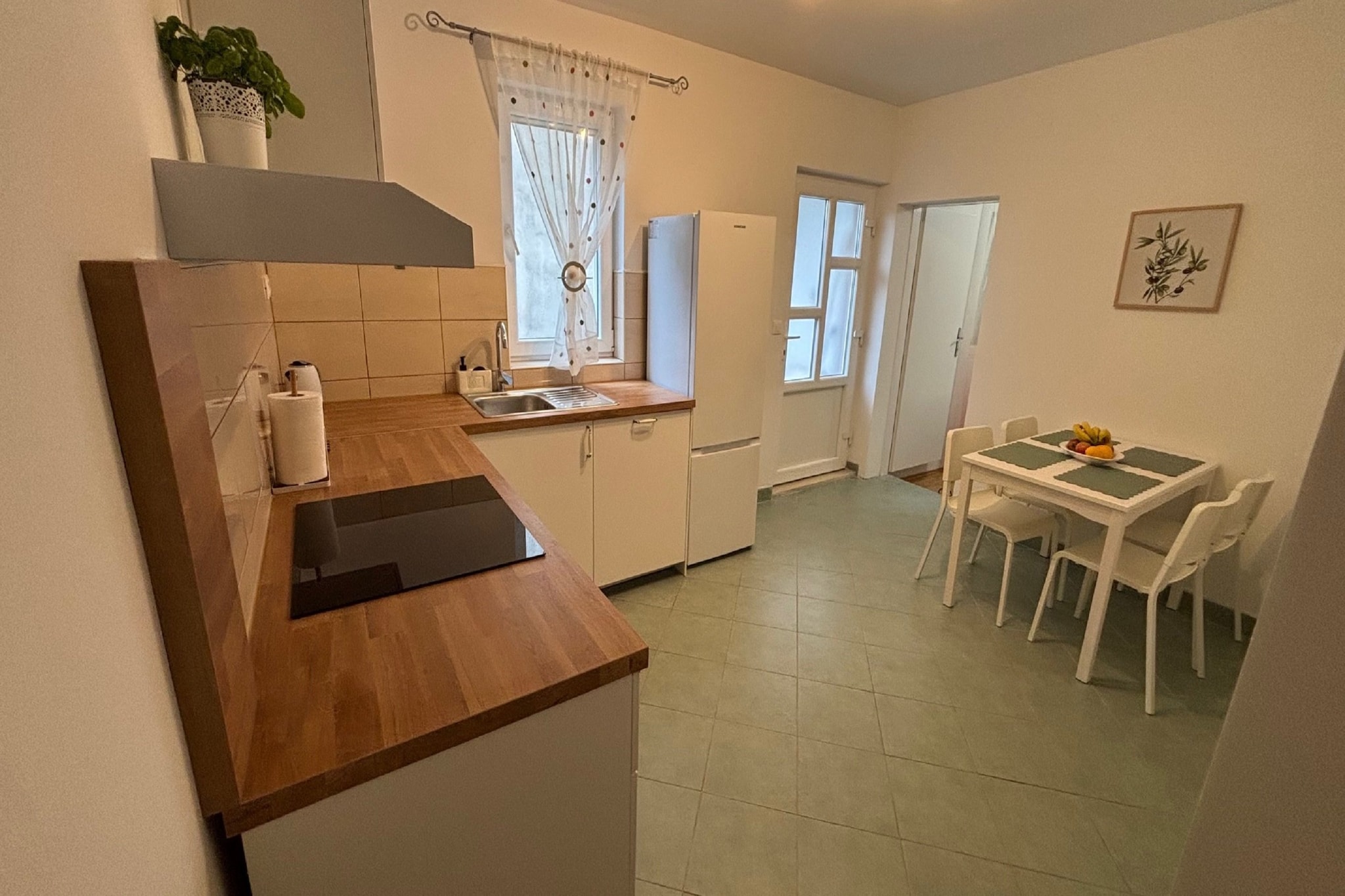 Apartmani Vela Makarska - Classic One Bedroom Apartment-Keuken