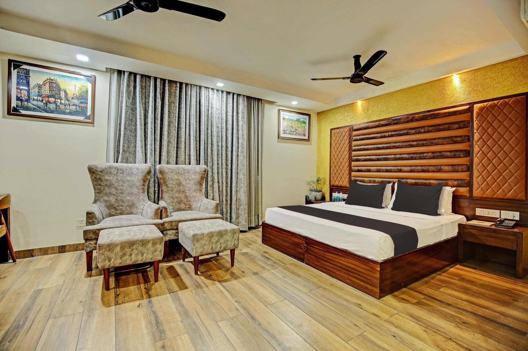 Comfortable Accommodation: Premium Stays at Eastern View by Vihaan Residency in Zirakpur offers family rooms with air-conditioning, private bathrooms, work desks, and seating areas. Each room includes free toiletries, a bath or shower, TV, and tiled floors.

Essential Facilities: Guests enjoy free WiFi throughout the property, a lift, 24-hour front desk, housekeeping service, room service, and luggage storage. The hotel provides continental and Ã  la carte breakfast options.

Convenient Location: Located 4 km from Chandigarh Airport, the hotel is near attractions such as Rock Garden (17 km), ChhattBir Zoo (10 km), Sukhna Lake (15 km), and Mohali Cricket Stadium (16 km). Guests appreciate the attentive staff and excellent service support.

Unmarried couples are warmly welcome at this property.
Guests with local ID proof are warmly welcome.
Apologies, but we are currently unable to host foreign nationals at this property.
Early Check-In Policy: A full dayâ€™s room rate will be charged for check-ins before 6:00 AM. Complimentary early check-in is available between 6:00 AM and 10:00 AM, subject to room availability.
 
Check-in is only available to guests aged 18 and above. Please provide a government-issued ID to confirm your age.
