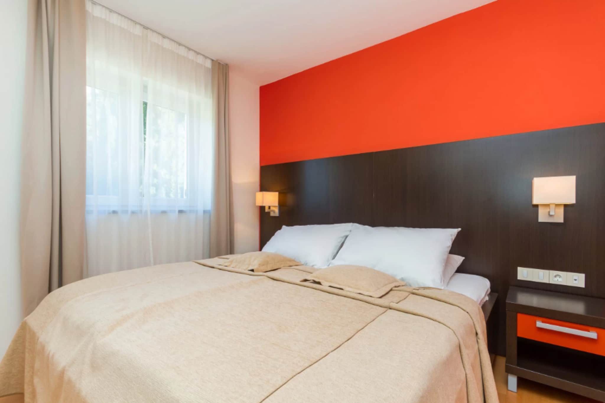 Marina Portorož Family Friendly Apartment 3 - Two Bedroom Apartment-Slaapkamer