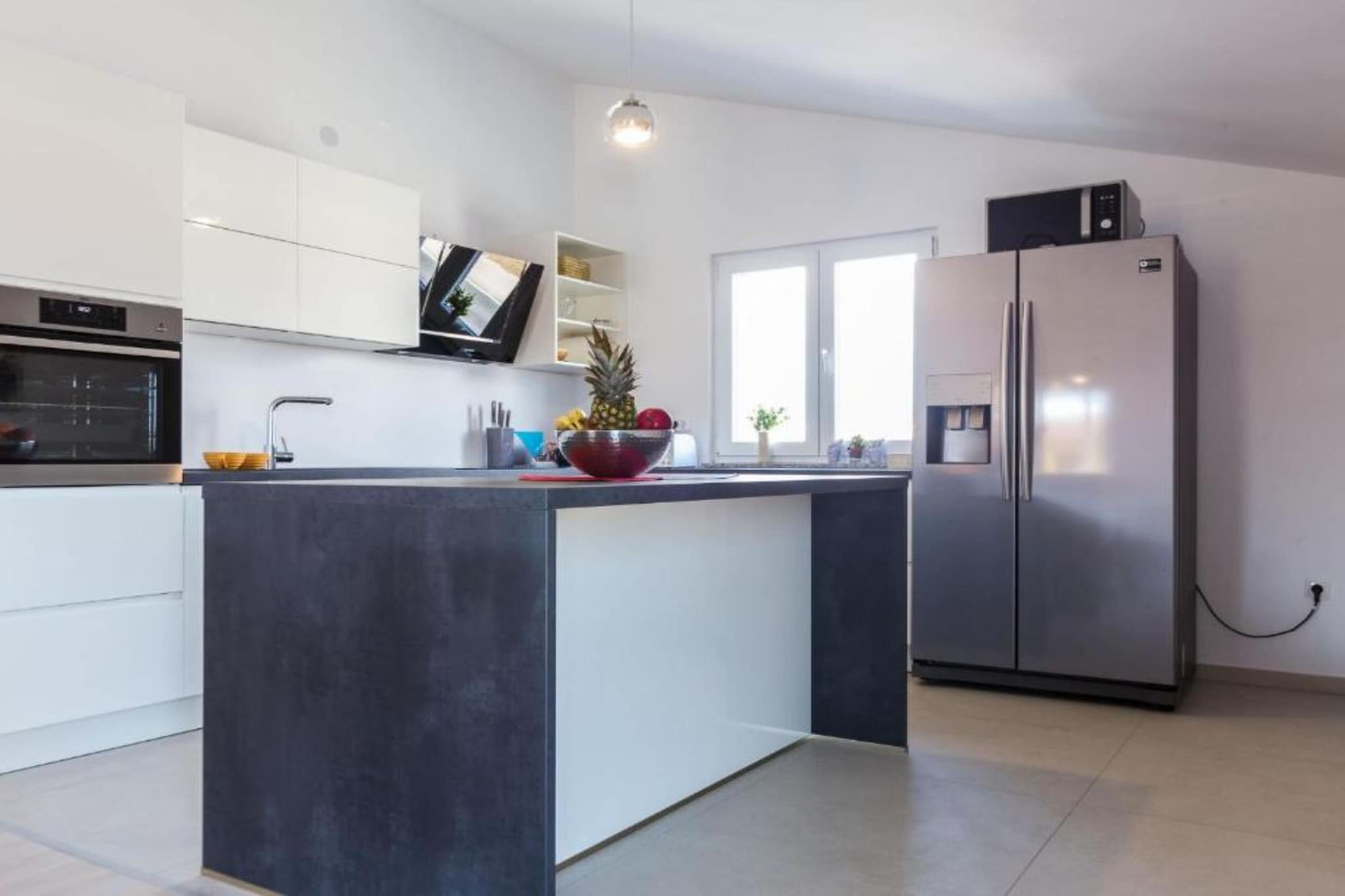 Cozy Three Bedroom Apartment With Terrace in Zadar - Three Bedroom Apartment-Küche