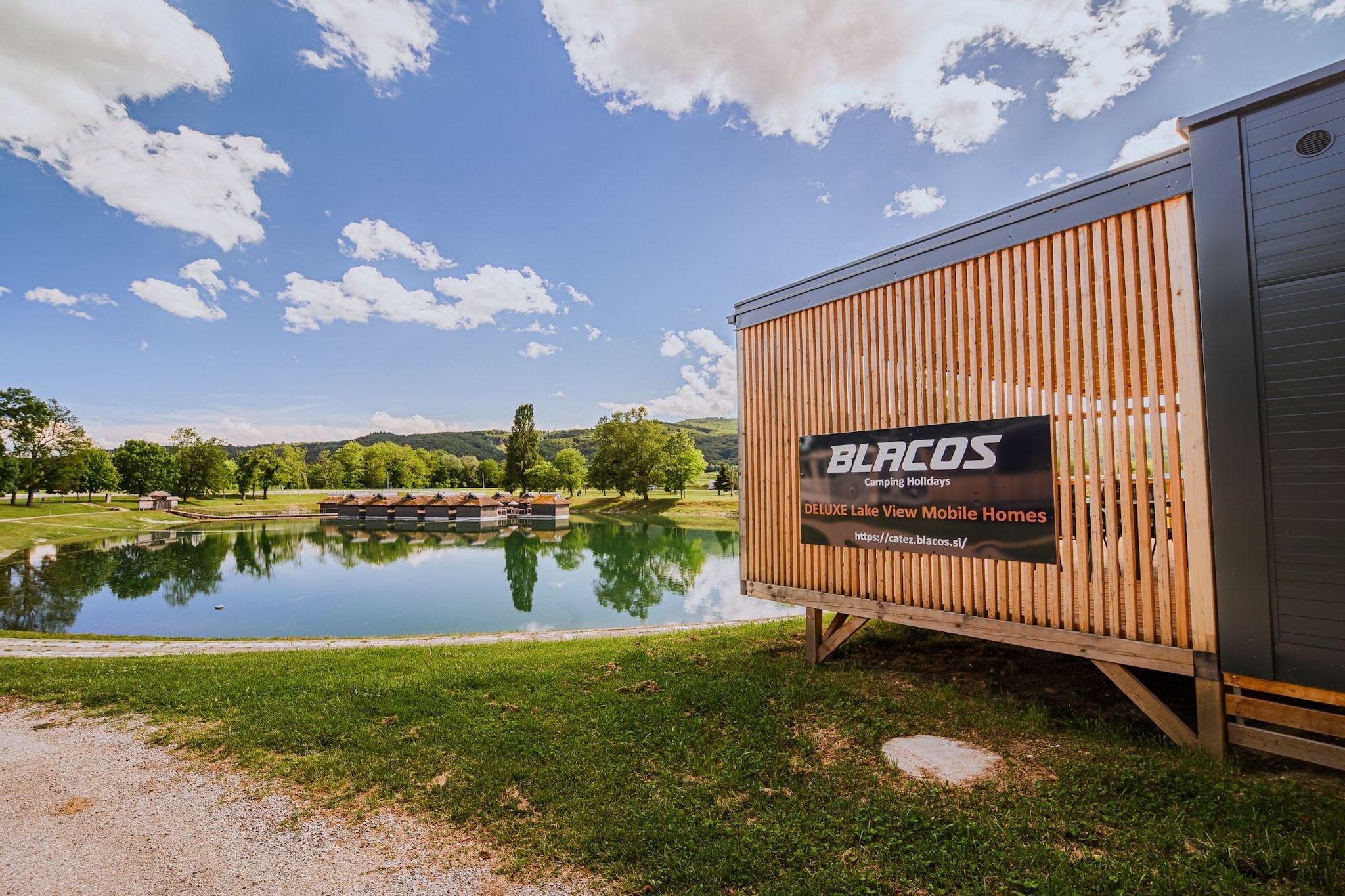 Lakeside Luxury Retreat Mobile Homes with Thermal Riviera Tickets - Three Bedroom Mobile Home 15\/014-Buitenlucht