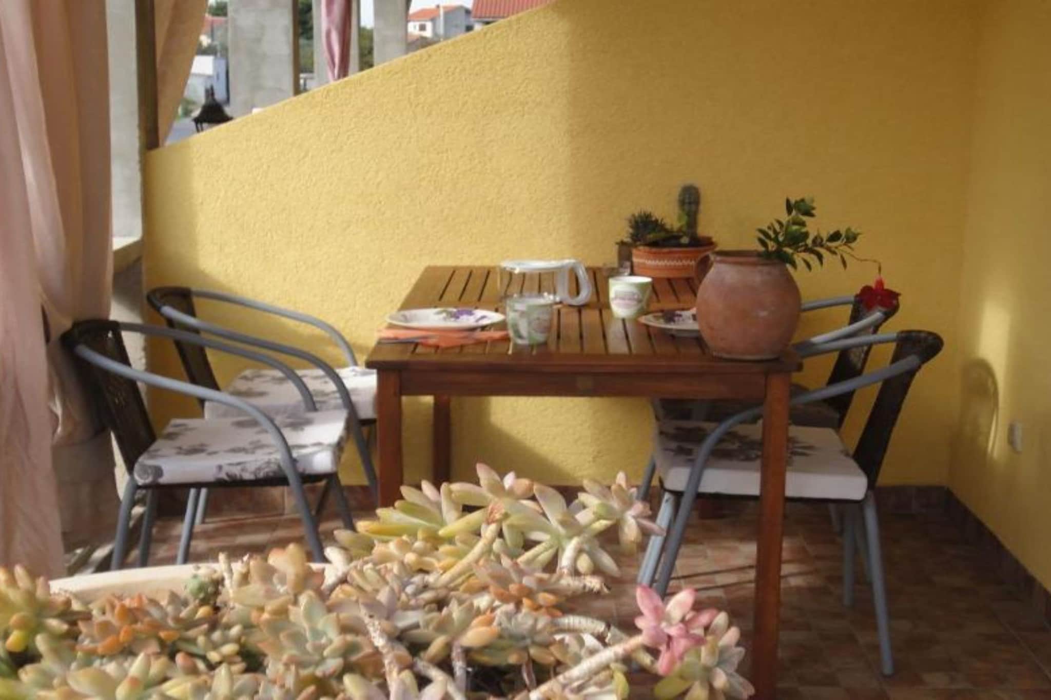 Cozy Vodice Garden Apartments With Terrace and BBQ - Standard one bedroom apartment (RED)-Terras