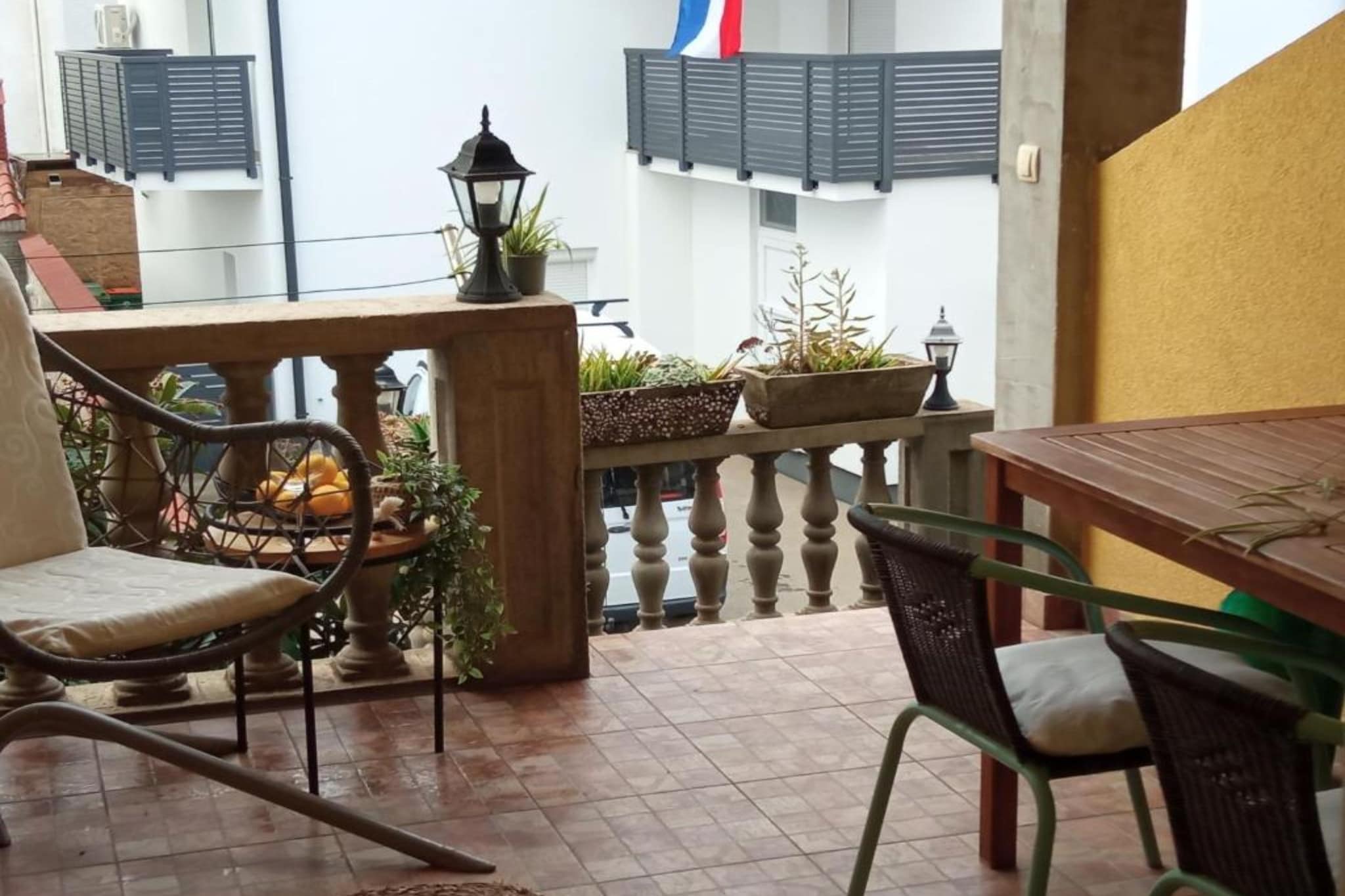 Cozy Vodice Garden Apartments With Terrace and BBQ - Standard one bedroom apartment (RED)-Terras