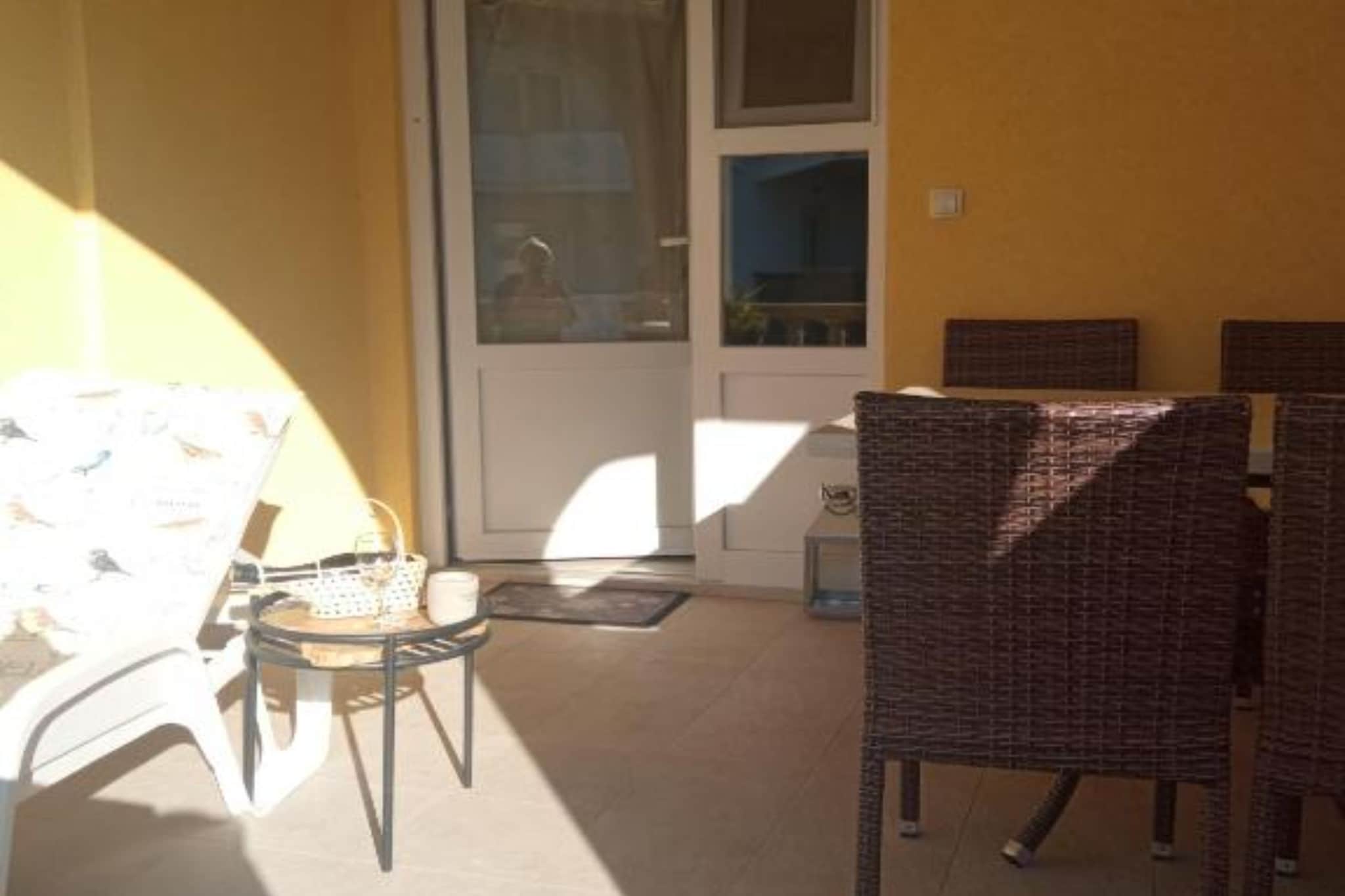 Cozy Vodice Garden Apartments With Terrace and BBQ - Standard one bedroom apartment (RED)-Terras