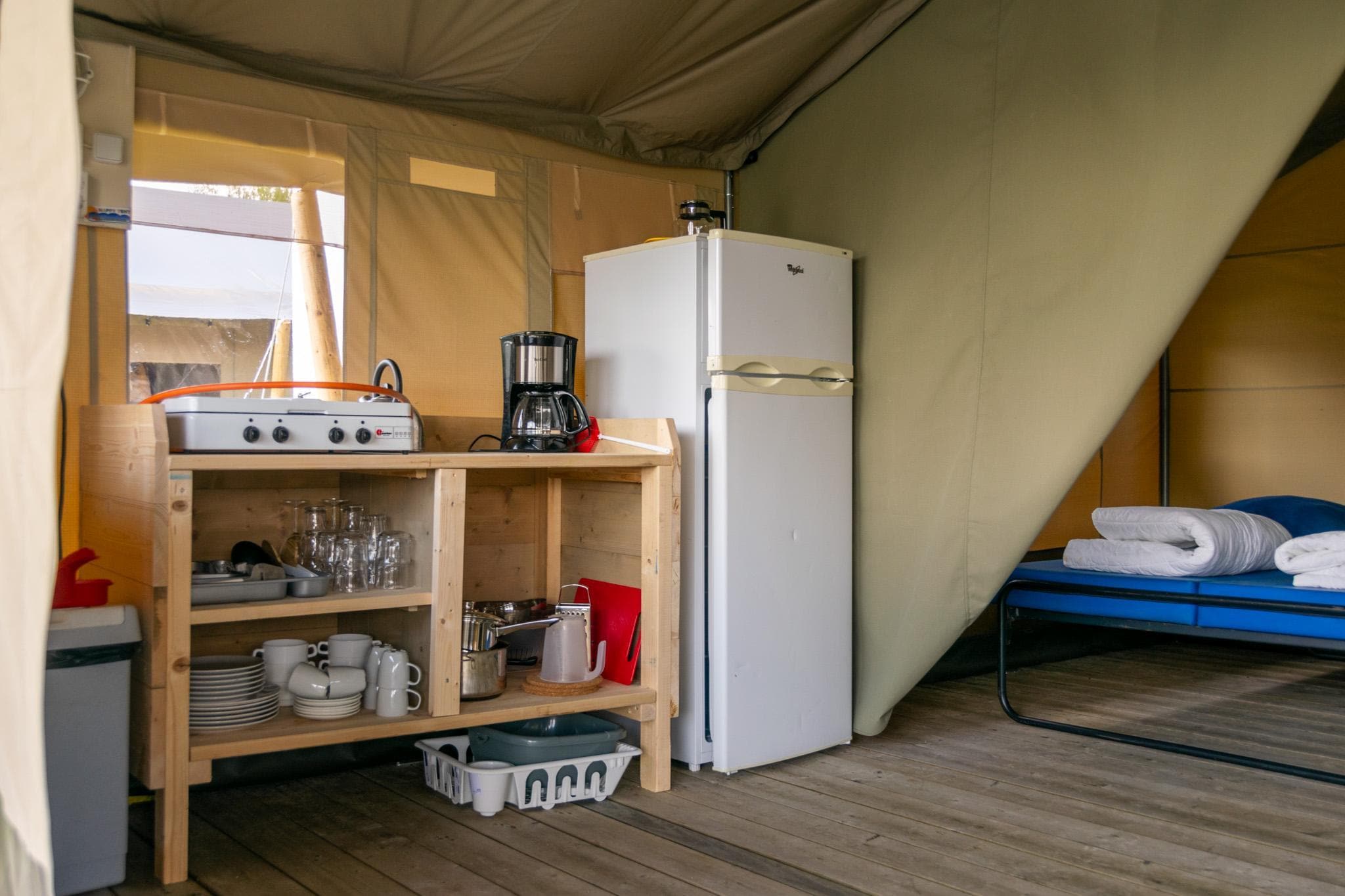 Safaritent | 6 Personen-Keuken