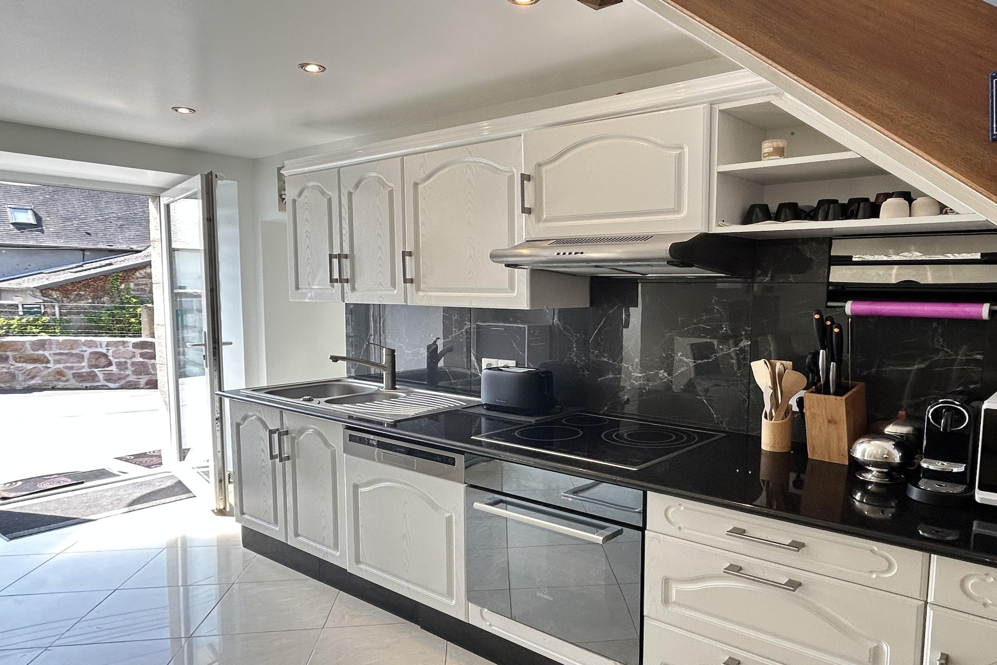 Maison avec terrasse sud et jardin clos Paimpol-Keuken