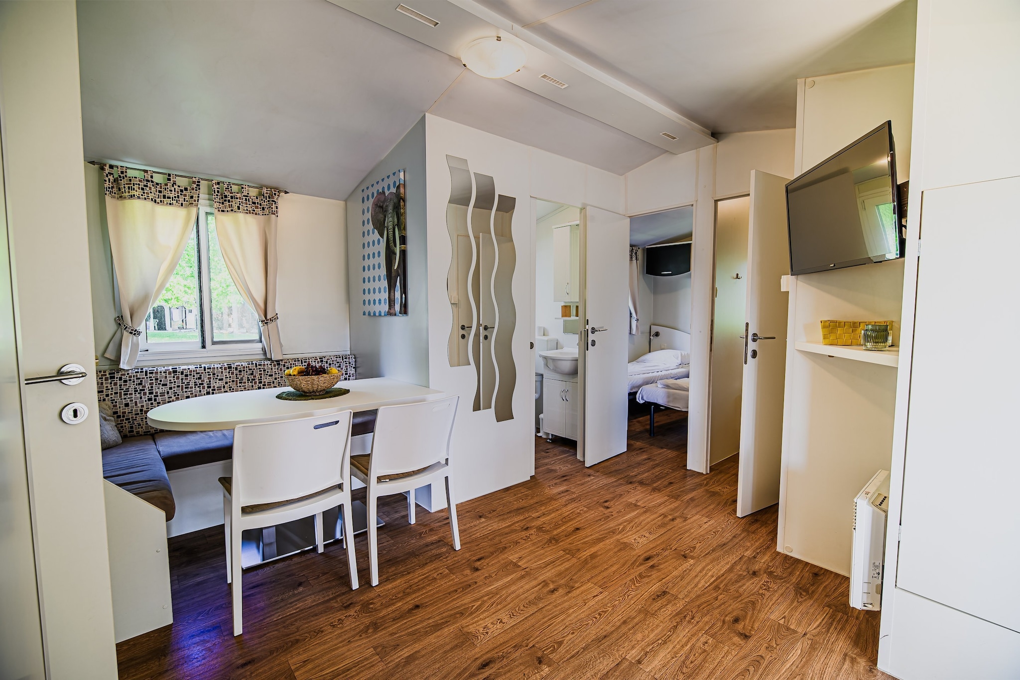 Waterside Retreat Mobile Homes with Thermal Riviera Tickets - Three Bedroom Mobile Home with Lake View  (owner 3)-Buitenlucht