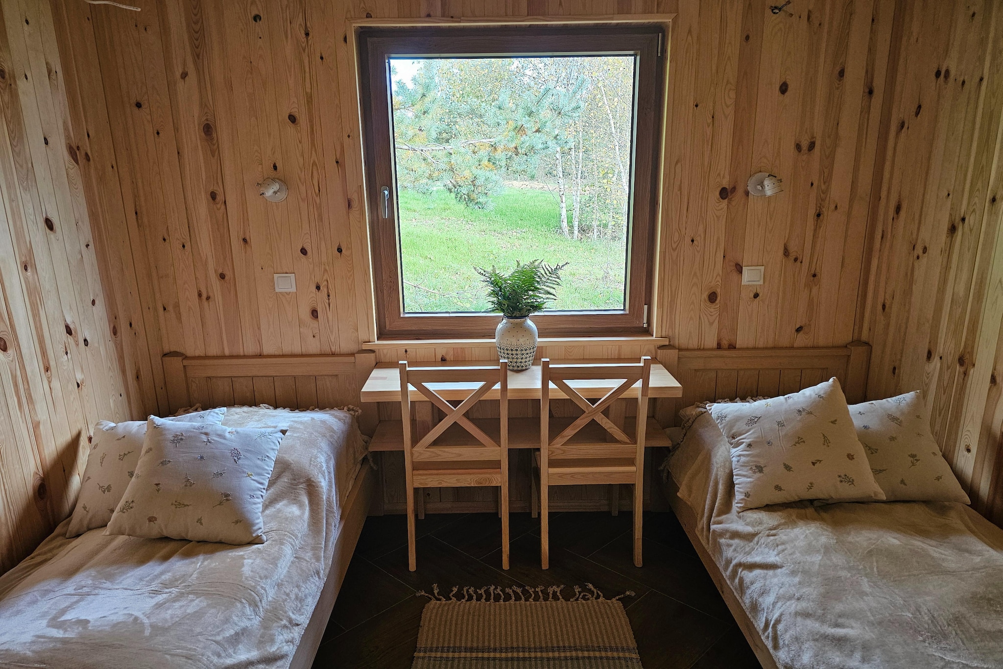 	Domek wakacyjny LAWENDA dla max 4 osób Grąbczyn-Slaapkamer