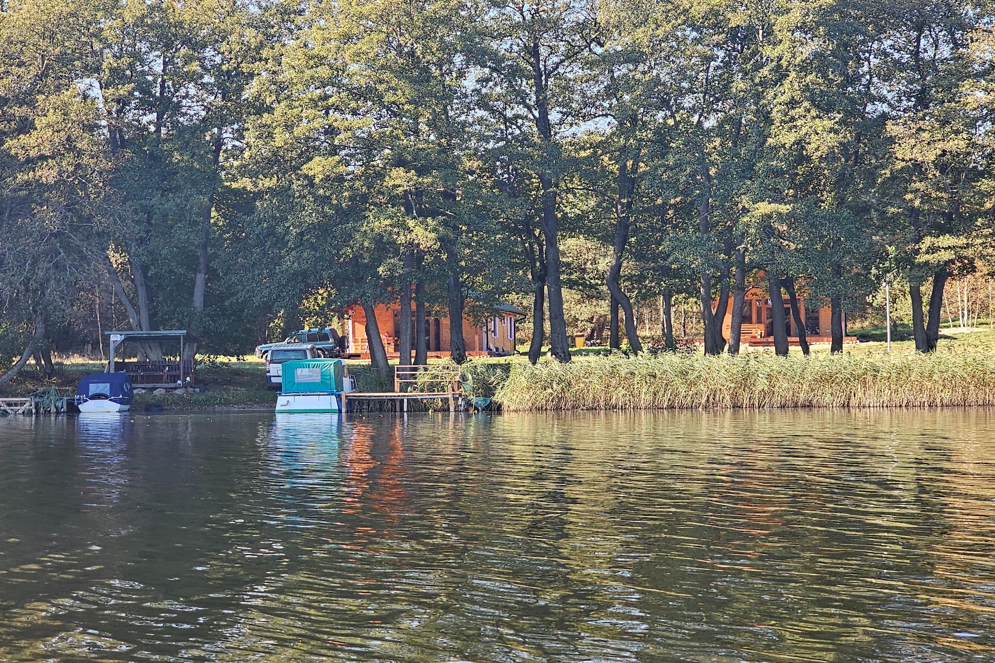 	Domek wakacyjny LAWENDA dla max 4 osób Grąbczyn-Gebieden zomer 1km