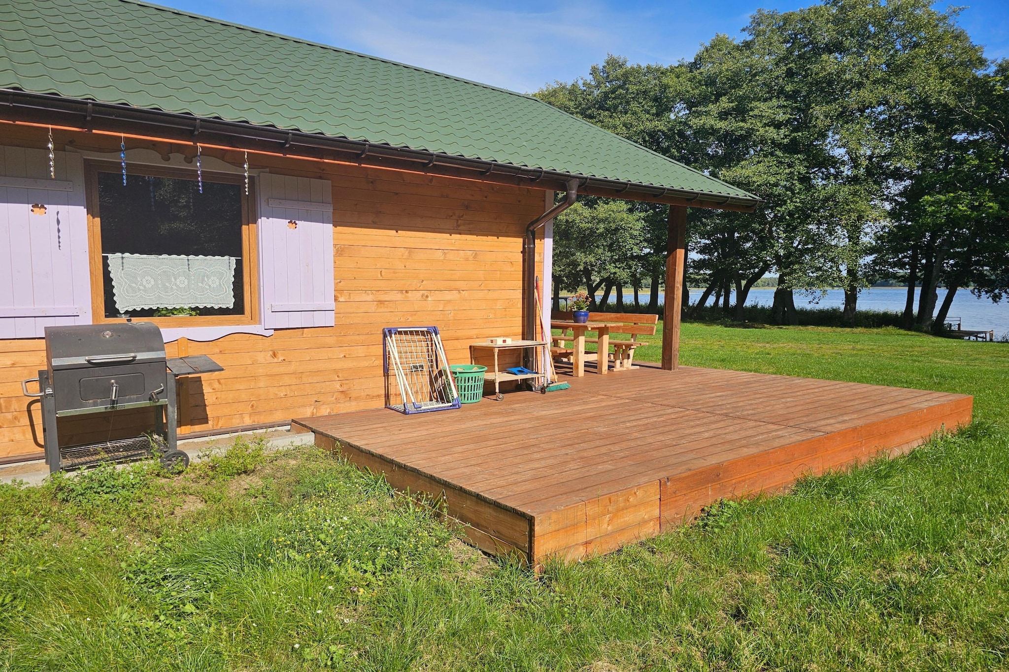 	Domek wakacyjny LAWENDA dla max 4 osób Grąbczyn - Buitenkant zomer