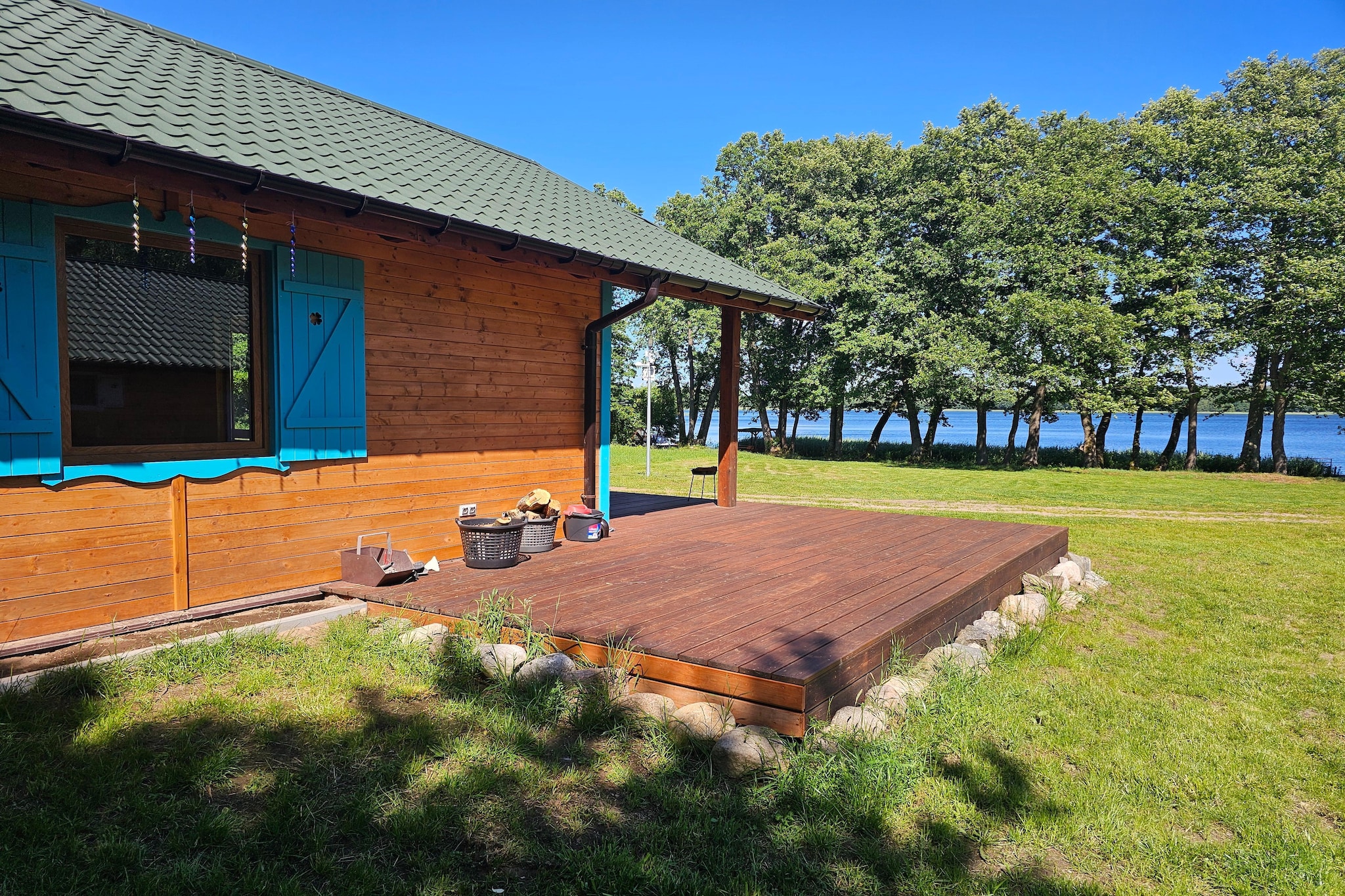 	Domek wakacyjny NIEZAPOMINAJKA dla max 4 osób Grąbczyn-Terrasbalkon