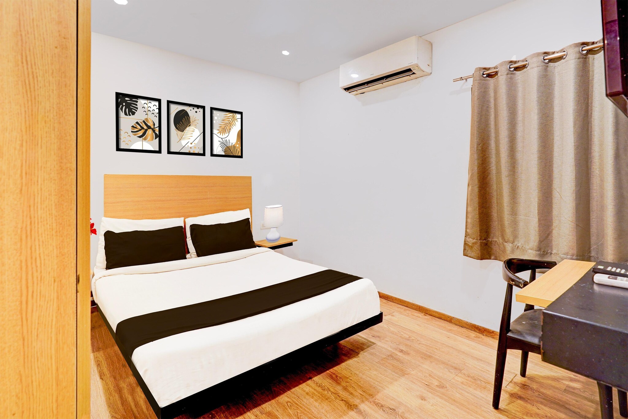 Comfortable Accommodations: Cosy Stays at Pondicherry Near Puducherry Airport offers family rooms with air-conditioning, private bathrooms, work desks, and free WiFi throughout the property. Each room includes a seating area, TV, and wardrobe.
Convenient Facilities: Guests can enjoy a lounge, elevator, 24-hour front desk, housekeeping service, room service, and continental breakfast. Additional amenities include free toiletries, shower, dressing room, and tiled floors.
Prime Location: Located 1.2 mi from Puducherry Airport, the hotel is near Sri Aurobindo Ashram, Manakula Vinayagar Temple, Pondicherry Museum, and other attractions. Guests appreciate the room cleanliness, bathroom cleanliness, and attentive staff.
Unmarried couples are warmly welcome at this property.
Guests with local ID proof are warmly welcome.
Apologies, but we are currently unable to host foreign nationals at this property.
Early Check-In Policy: A full day’s room rate will be charged for check-ins before 6:00 AM. Complimentary early check-in is available between 6:00 AM and 10:00 AM, subject to room availability.
Check-in is only available to guests aged 18 and above. Please provide a government-issued ID to confirm your age.